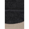 Home affaire Hochflor-Teppich »Shaggy 30«, rund, 30 mm Höhe, Teppich rund, Uni Farben, besonders weich und kuschelig, ideal im Wohnzimmer & Schlafzimmer