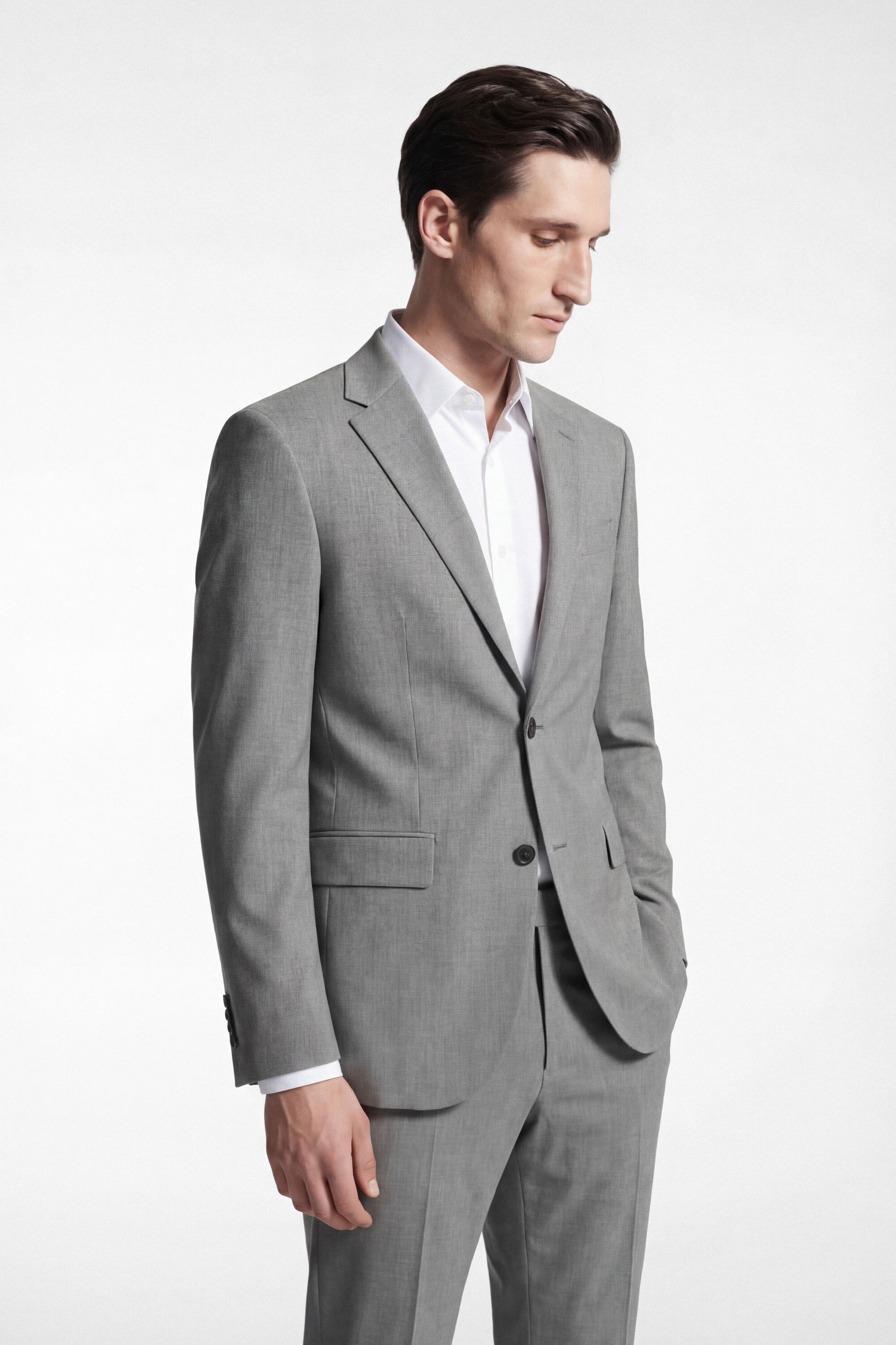 Thomas Goodwin Anzug »2285« gerade mit zwei seitlichen Rückenschlitzen
