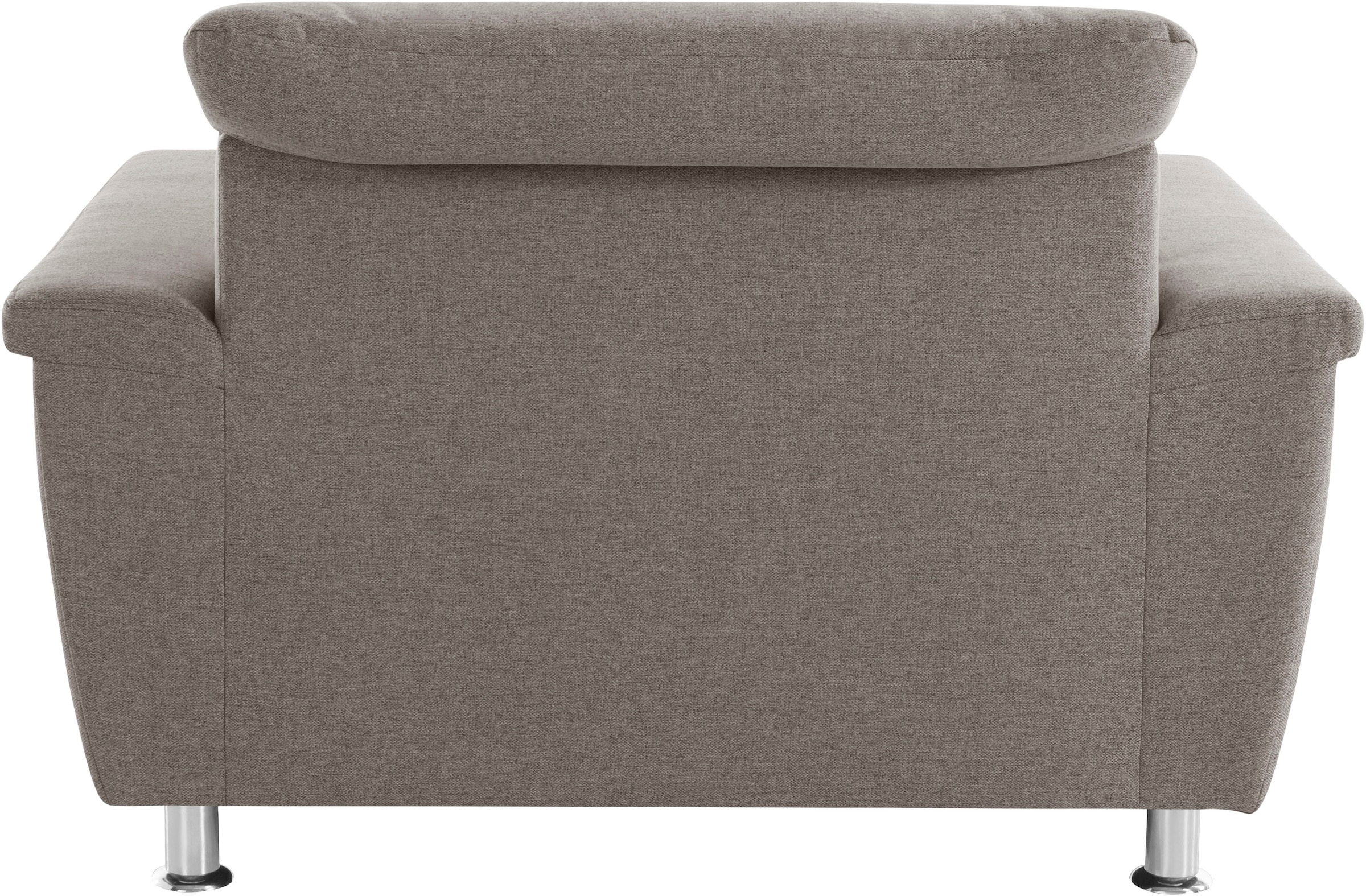 DOMO collection Sessel »Franzi«, wahlweise mit Kopfteilverstellung