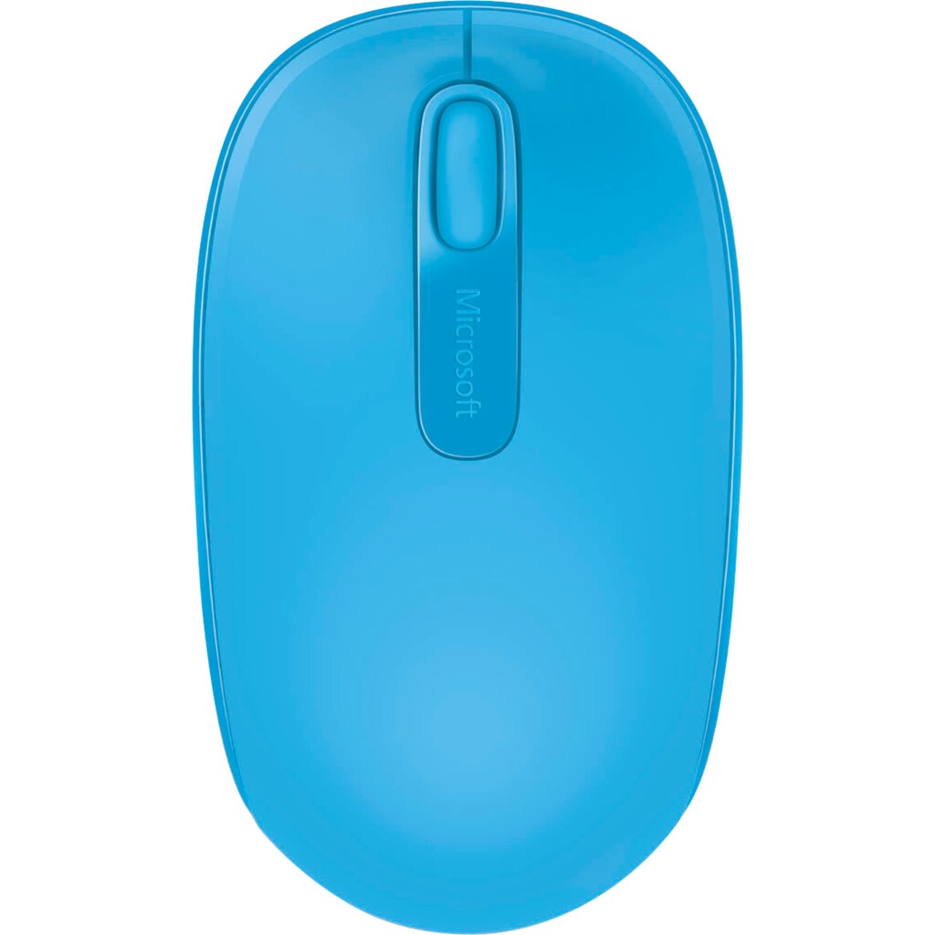 Microsoft Maus »Wireless Mobile Mouse 1850 Cyan Blue«, RF Wireless