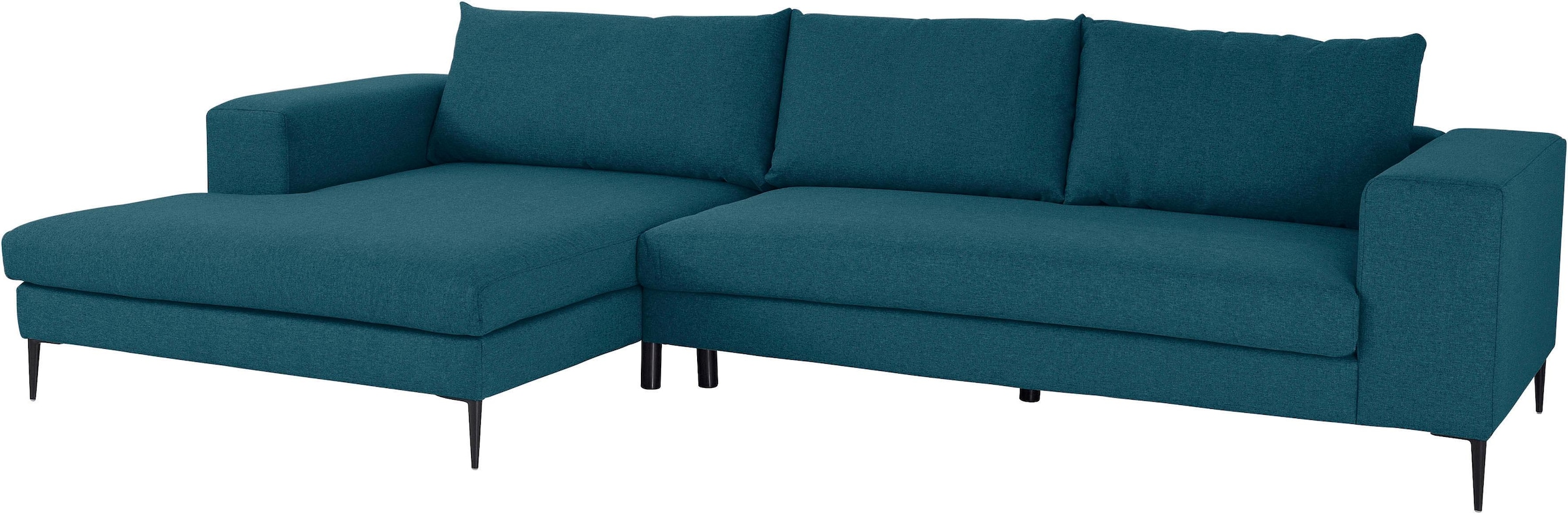 Home affaire Ecksofa "Aurora, L-Form, mit extra breiter Recamiere, 324 x 17 günstig online kaufen