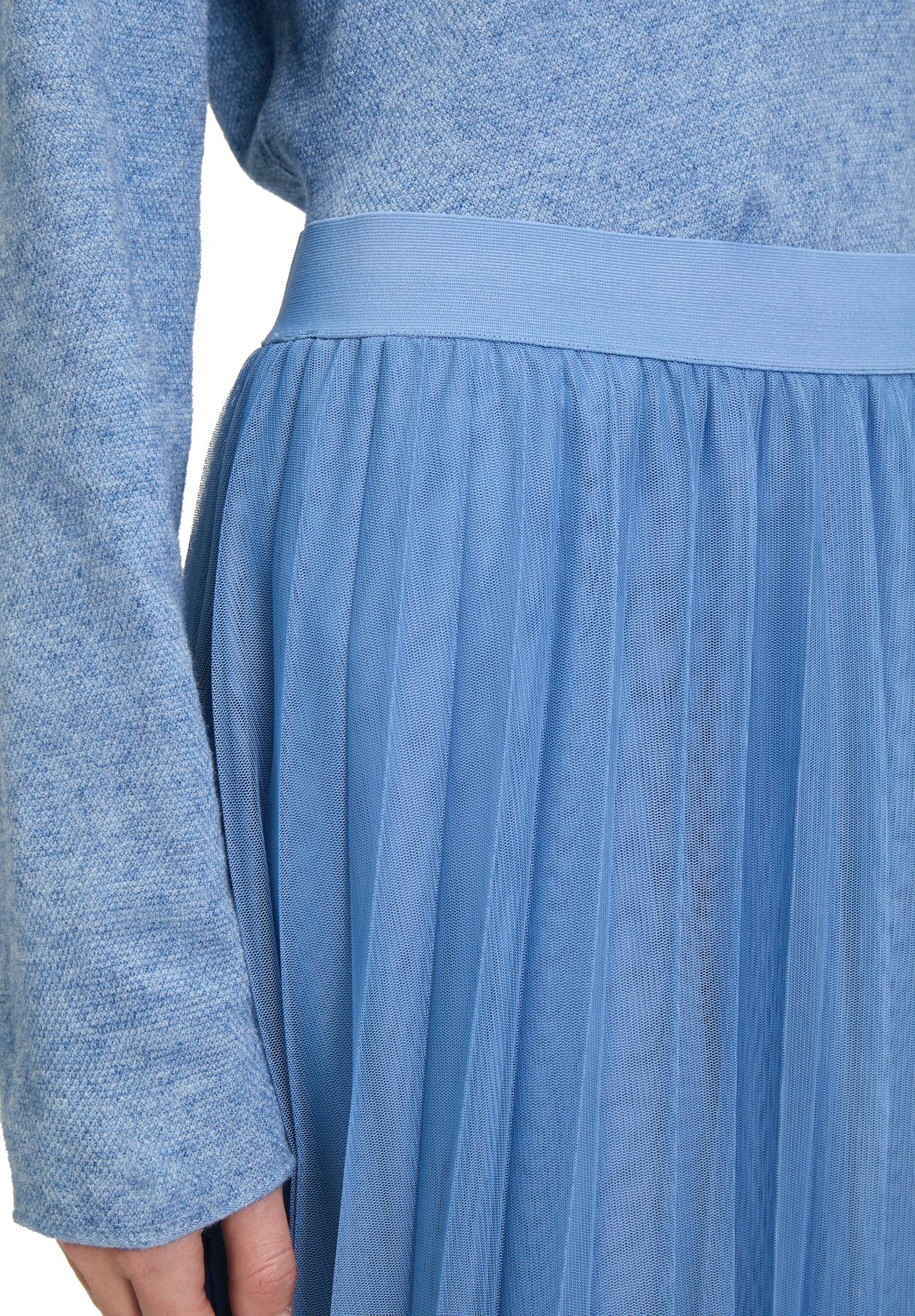 Betty&Co Midirock »Betty & Co Damen Midirock mit Plissee«, Plissee