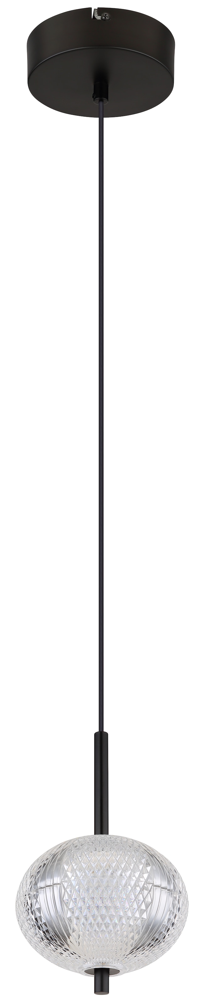 GLOBO LIGHTING LED Pendelleuchte »AIDA«, Leuchtmittel LED-Modul | LED fest integriert, Hängelampe/Hängeleuchte/Wohnzimmer/Esstisch/elegant