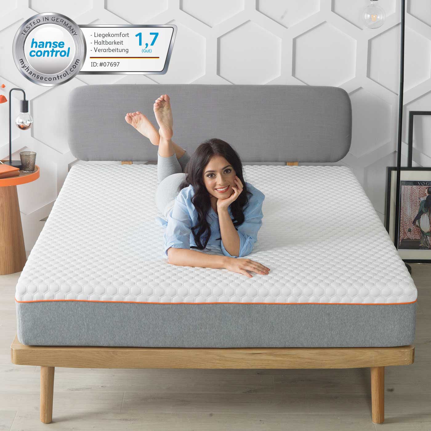 OCTAsleep Komfortschaummatratze "Octasleep Smart Matress" 18 cm hoch 1 Stk. günstig online kaufen