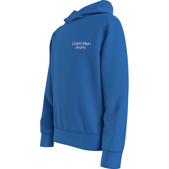 LOGO »CKJ Klein Calvin HOODIE«, Sweatshirt STACK Logodruck online Jeans | bestellen BAUR mit
