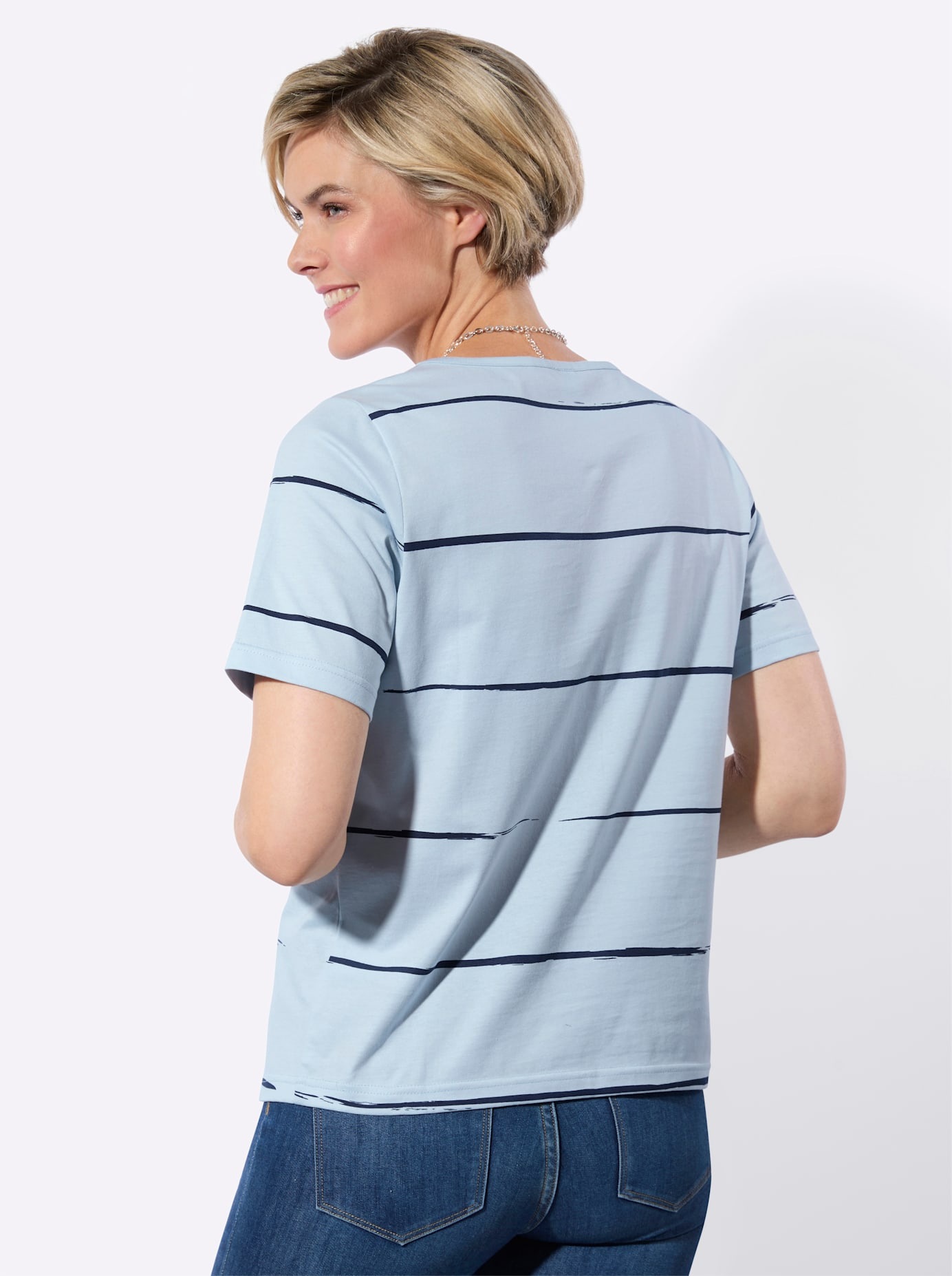 Classic Basics Rundhalsshirt "Halbarmshirt", 1 tlg. günstig online kaufen