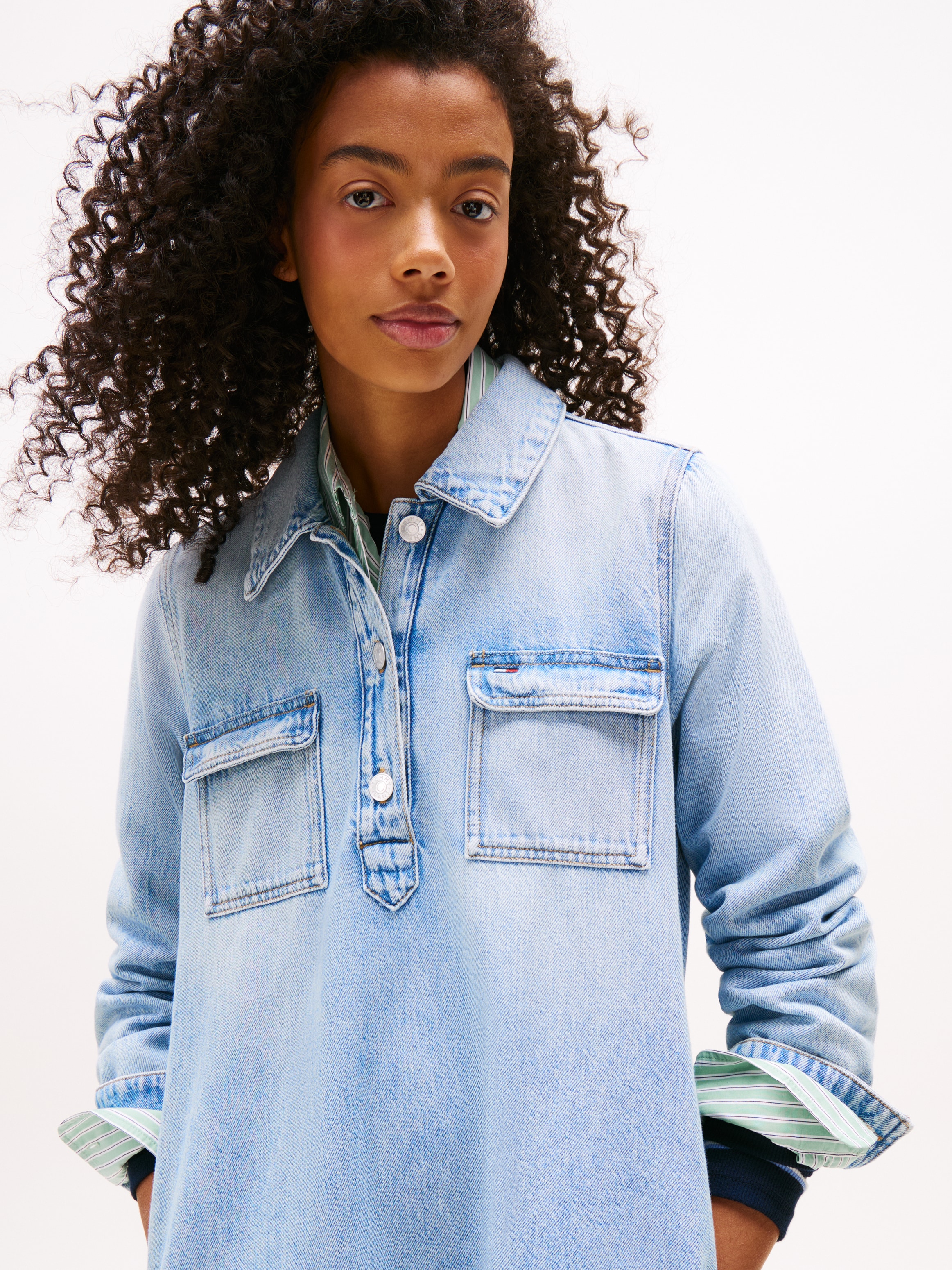 Tommy Jeans Jeanskleid »A-LINE DENIM DRESS DI2015«