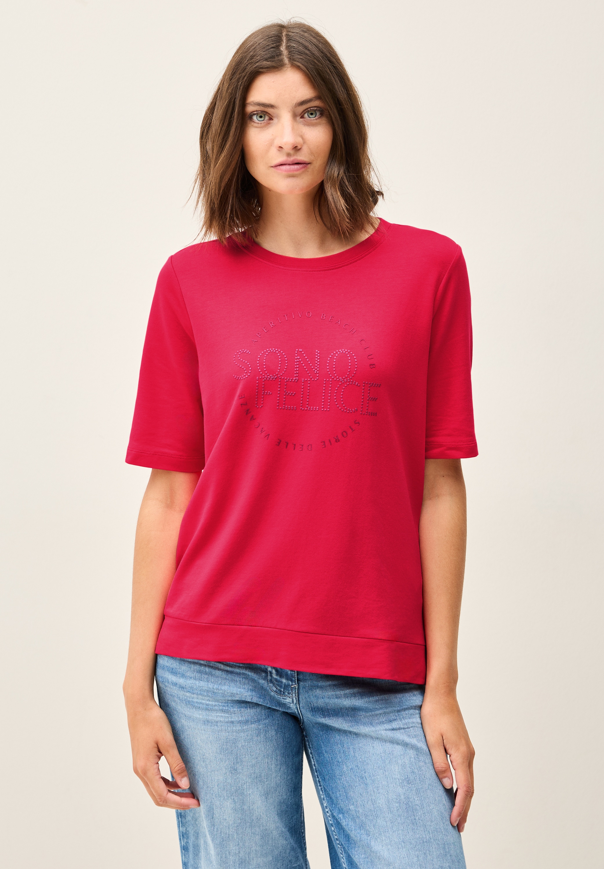 Cecil Print-Shirt, mit Rundhalsausschnitt günstig online kaufen