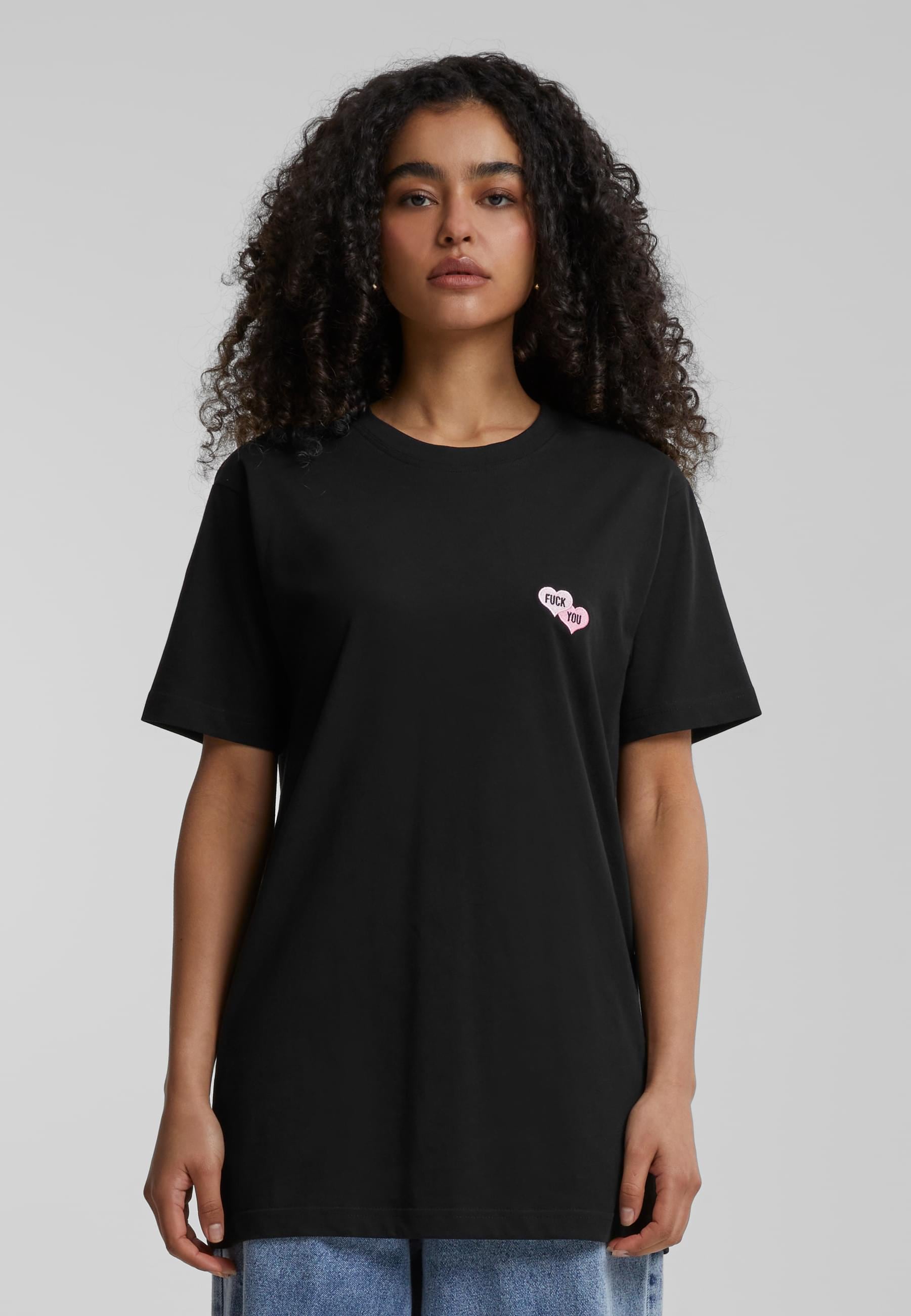 MisterTee T-Shirt »MisterTee Damen Ladies F U Tee«, (1 tlg.)