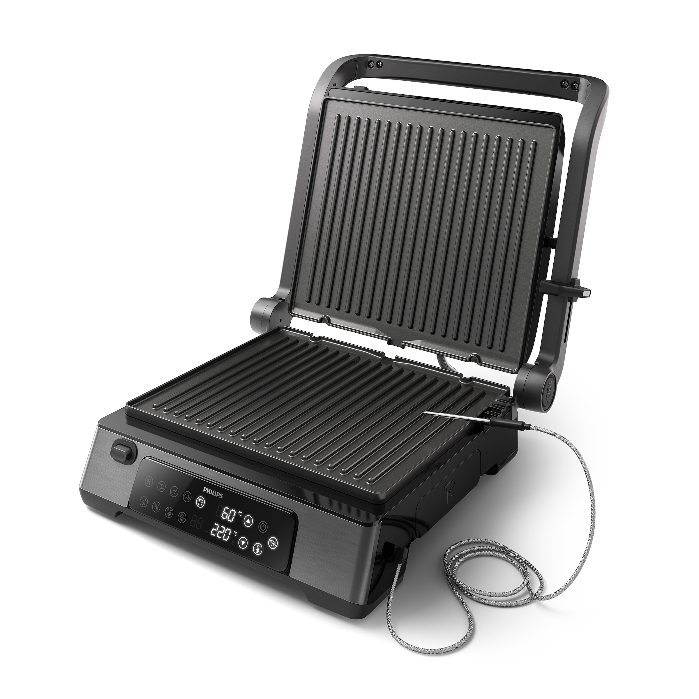 Philips Kontaktgrill "7000 Series HD6307/70 mit digitaler Temperatureinstel günstig online kaufen