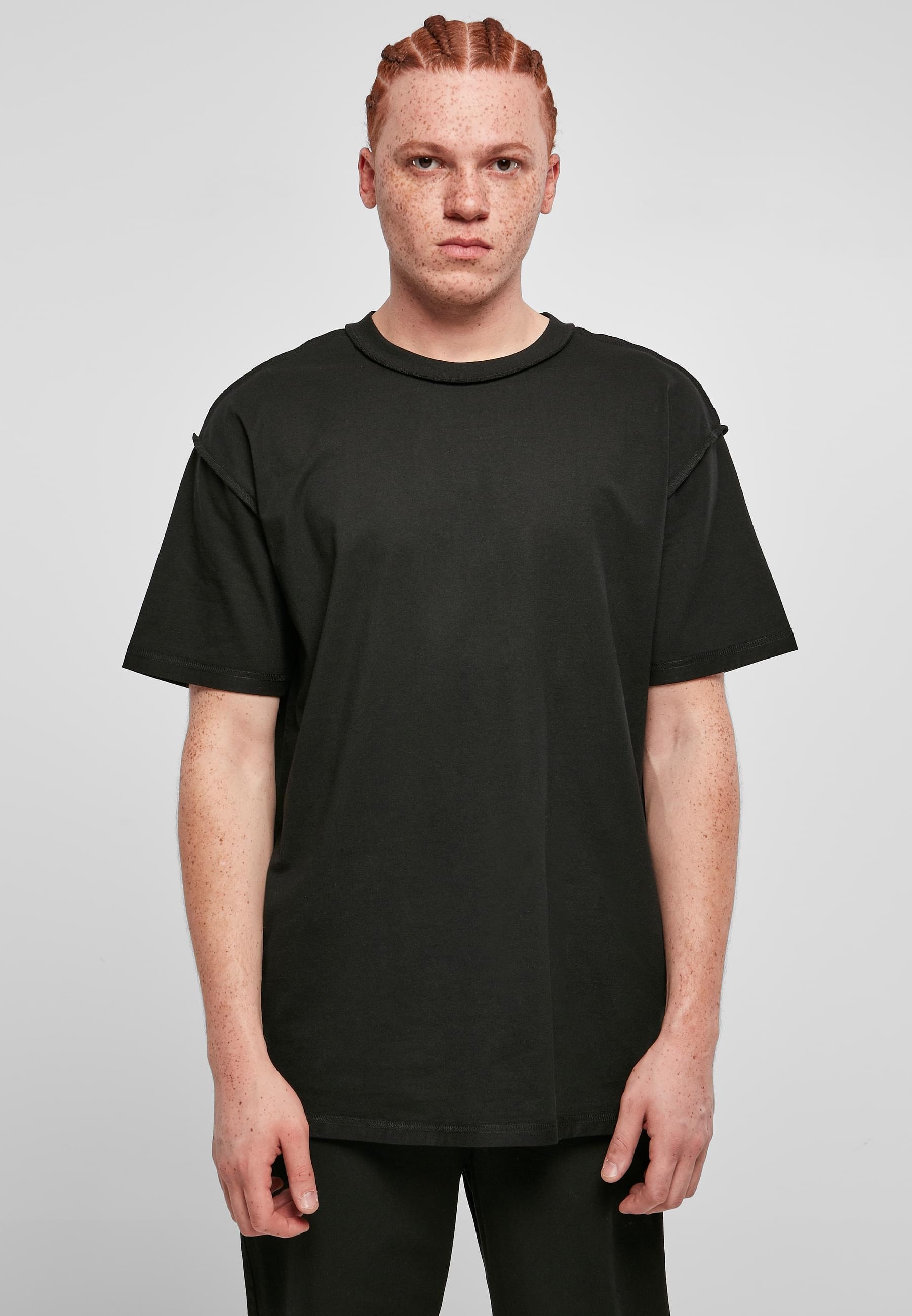 URBAN CLASSICS T-Shirt »Urban Classics Herren Oversized Inside Out Tee«, (1 tlg.)