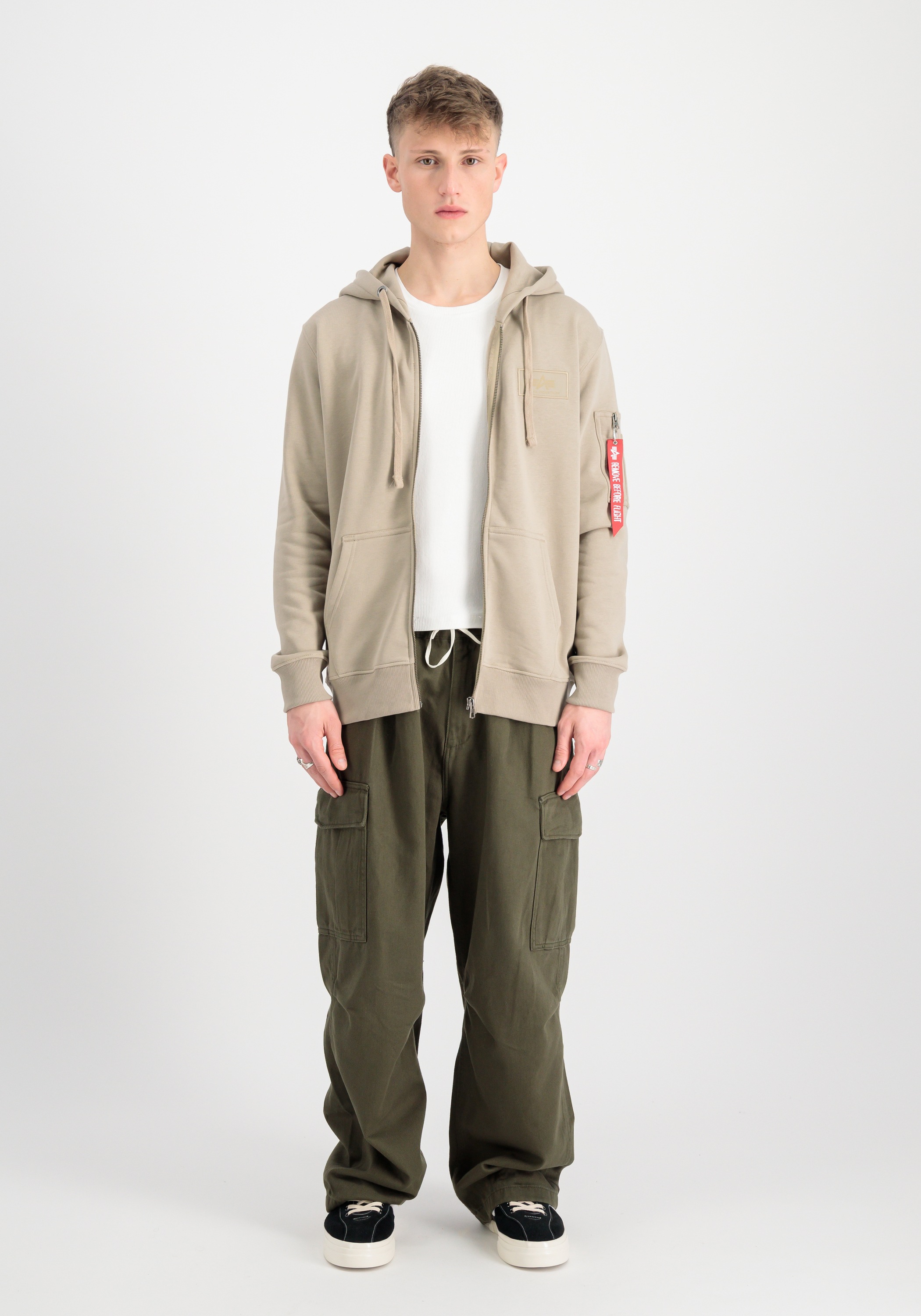 Thumbnail - Alpha Industries Hoodie "Backprint Zip Hoodie"