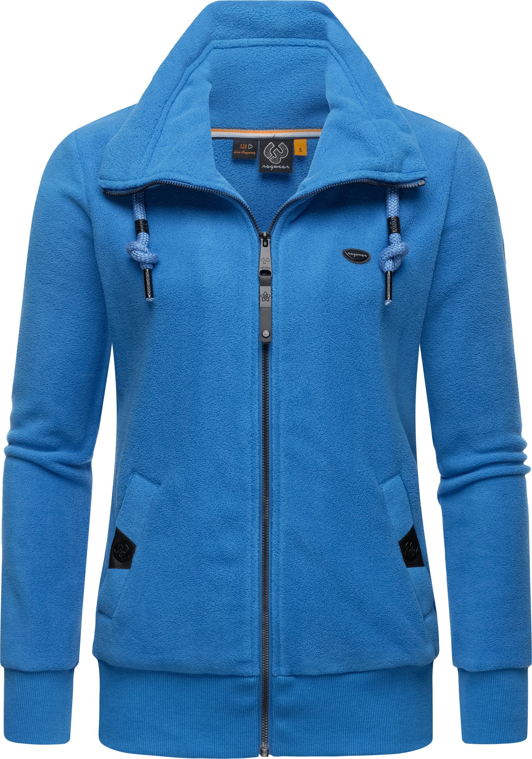 Sweatjacke »Rylie Fleece Zip Solid«, weicher Fleece Zip-Sweater mit Kordeln
