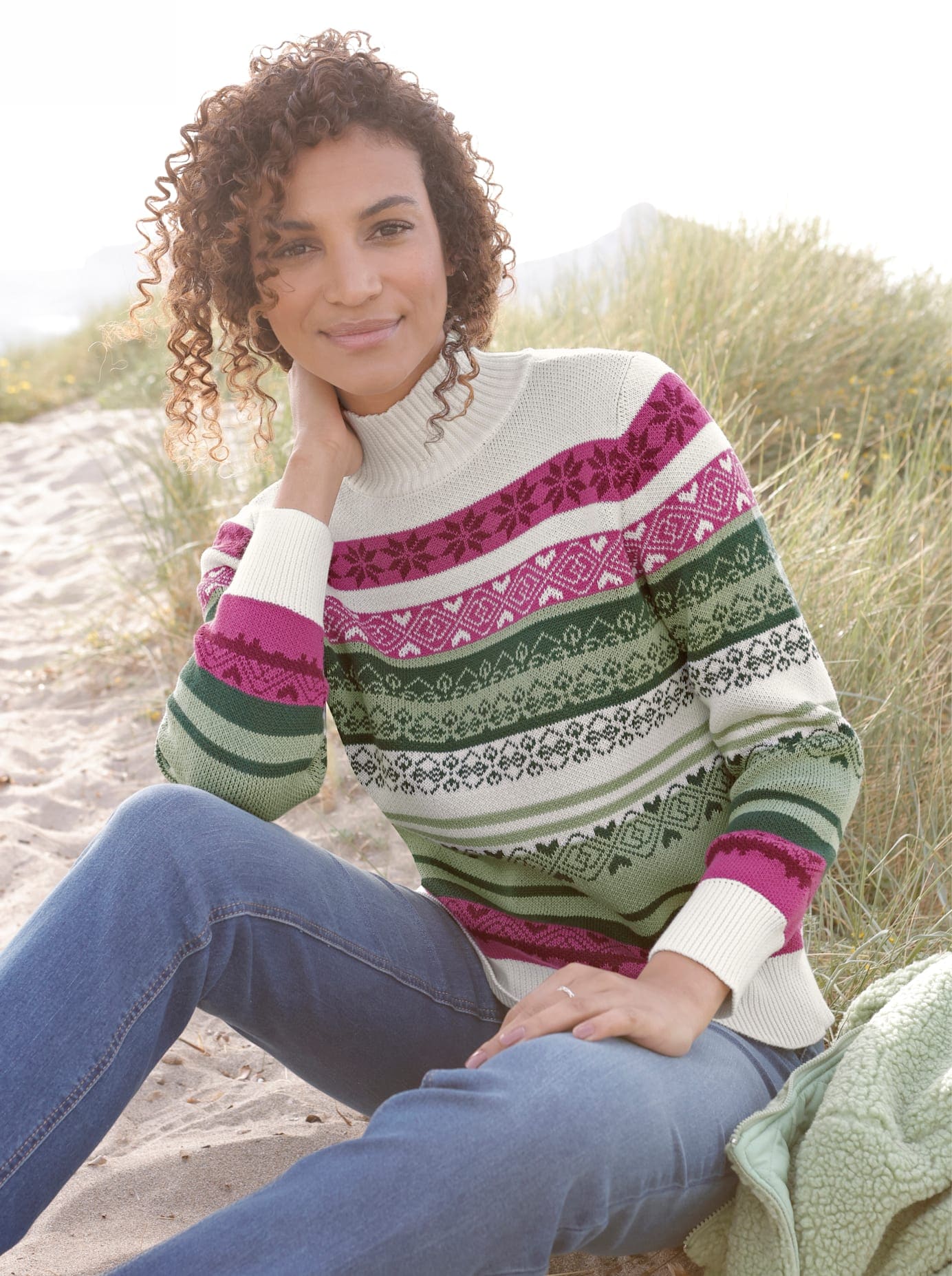Casual Looks Stehkragenpullover "Stehkragen-Pullover"