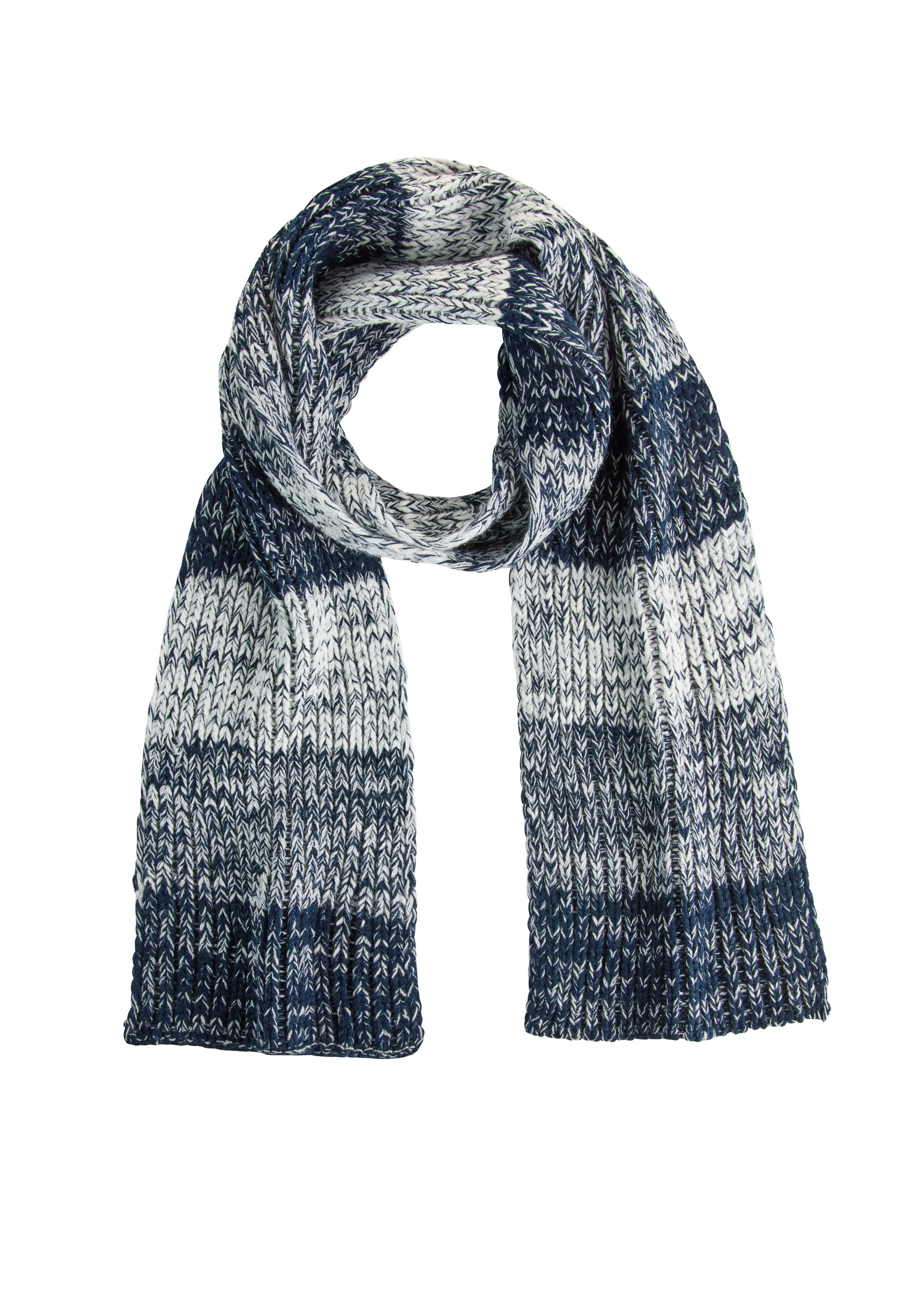 Thumbnail - Mans World Schal in auffälliger Melange-Optik - NEW