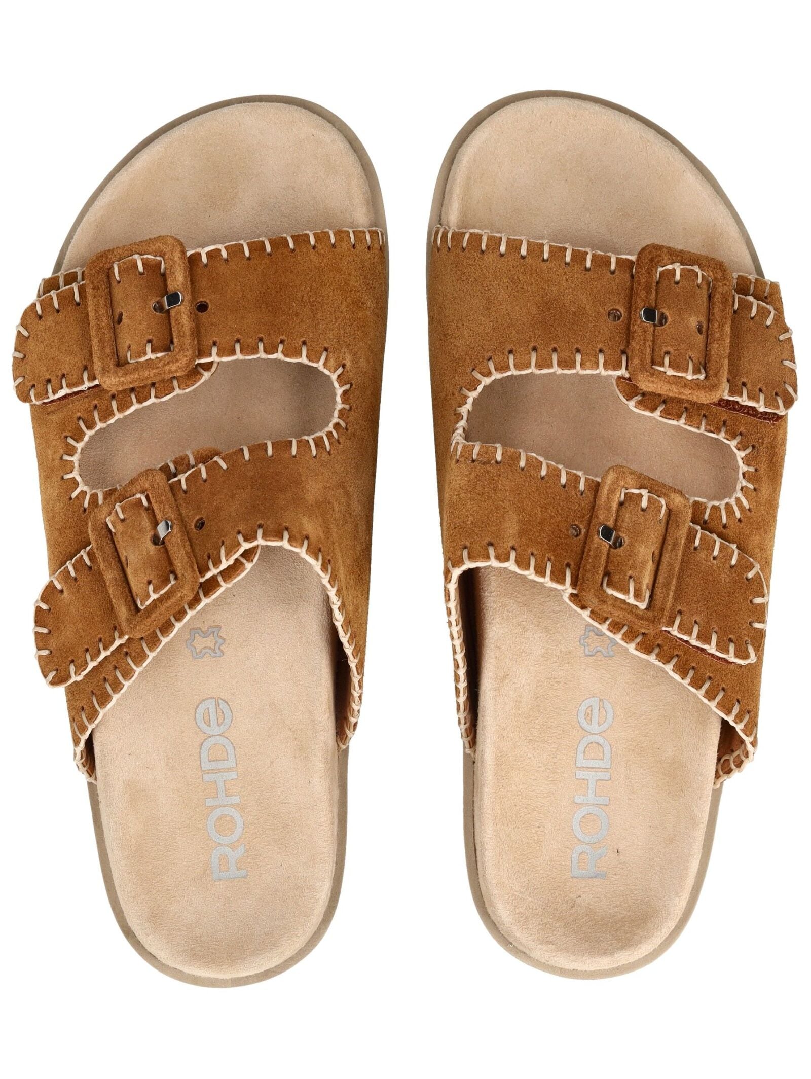 Rohde Pantolette »Rohde Pantoletten Veloursleder«