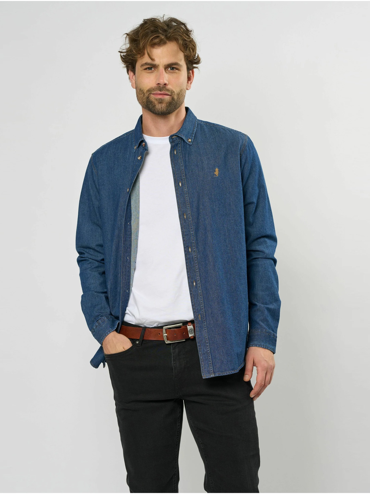 Thumbnail - MCS Langarmhemd "MCS Shirt Tim"