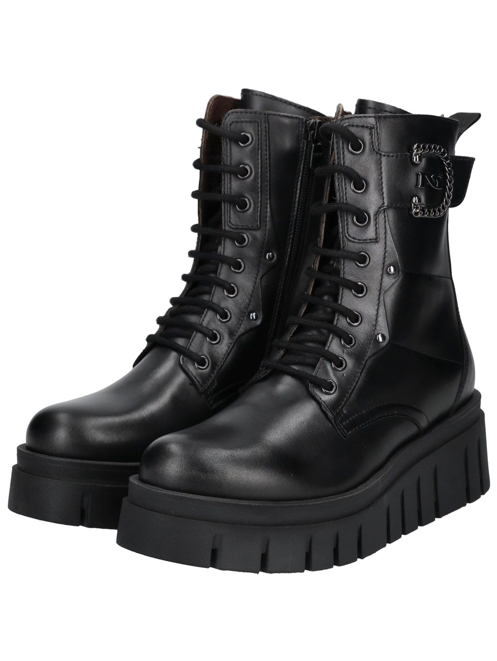 Nero Giardini Schnürstiefelette »Nero Giardini Stiefelette Leder«