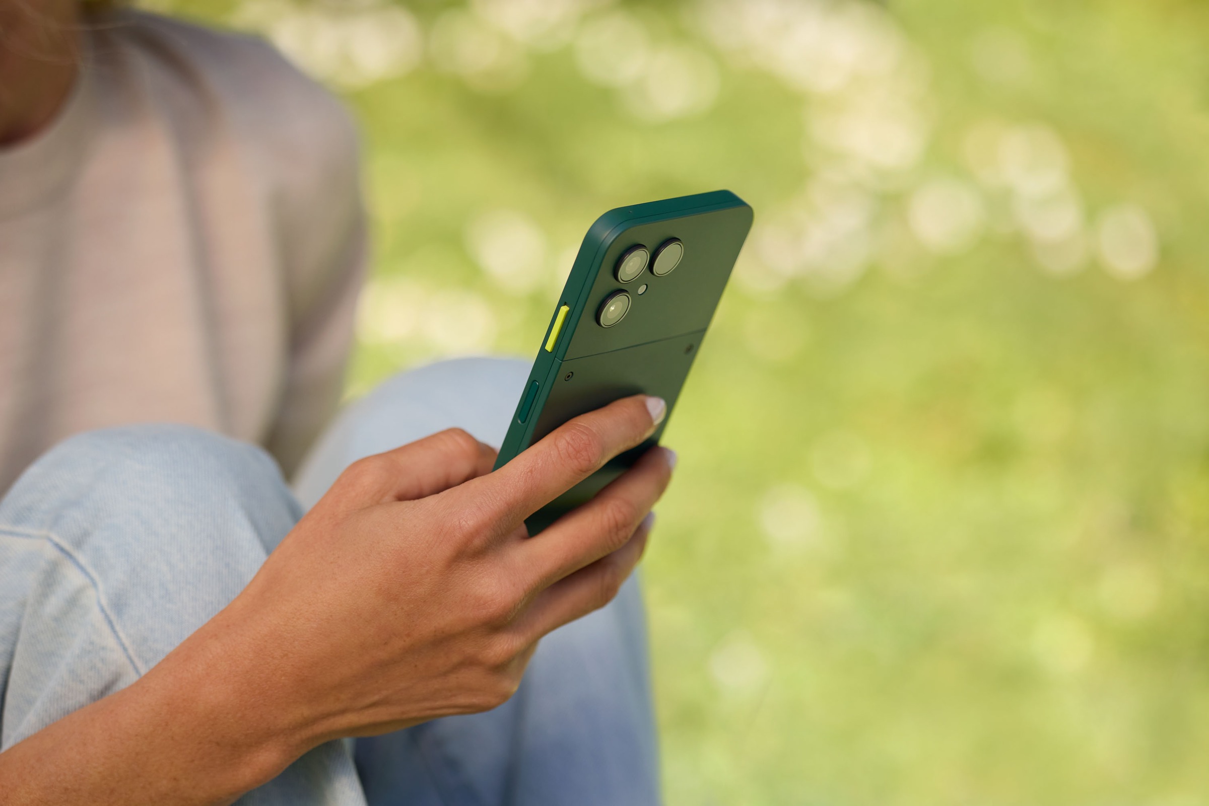 Fairphone Smartphone »Das Fairphone Gen. 6+ 12GB/256GB« forest green