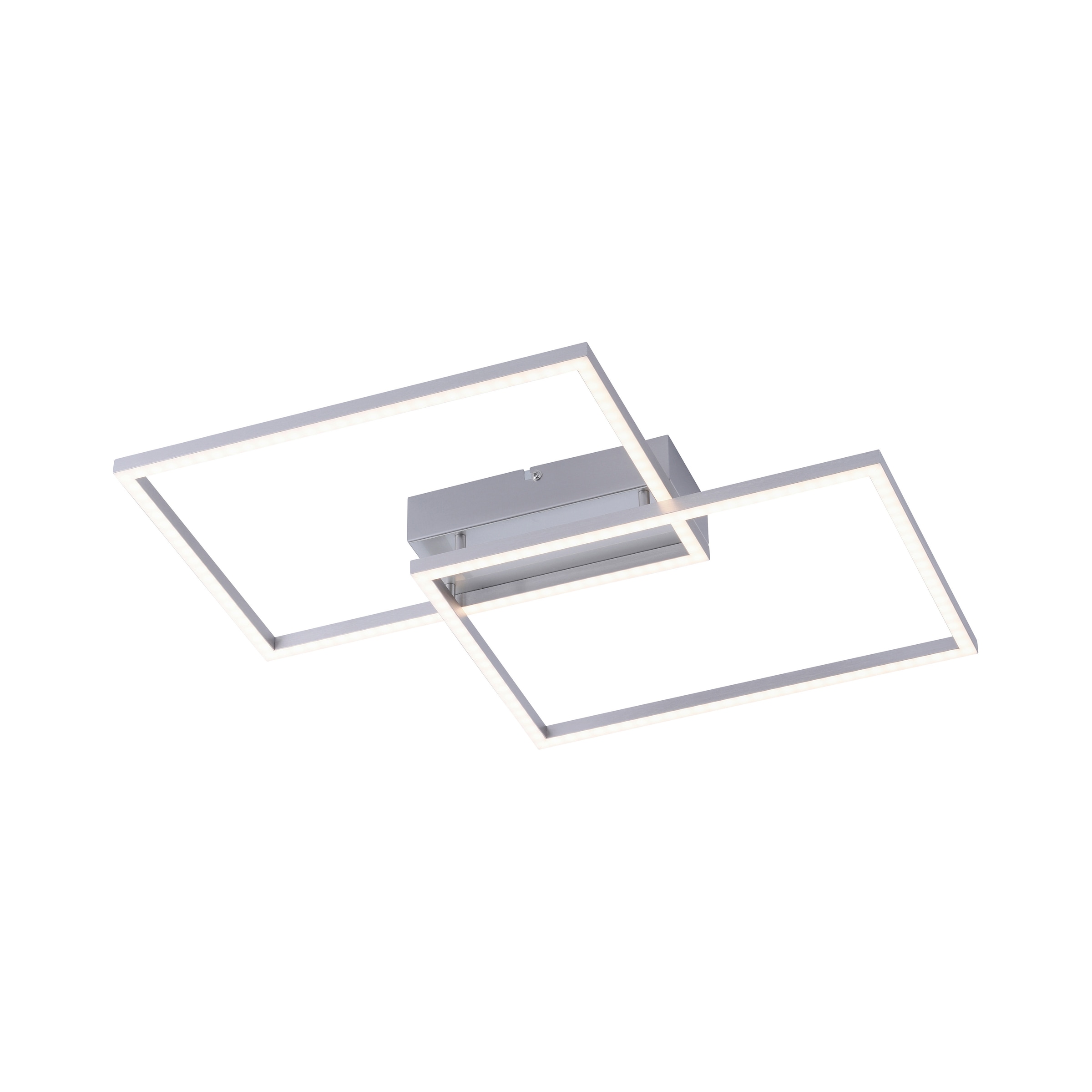 JUST LIGHT Deckenleuchte »IVEN«, 2 flammig, Leuchtmittel LED-Board | LED fest integriert, LED, CCT - tunable white, Infrarot inkl., dimmbar über Fernbedienung
