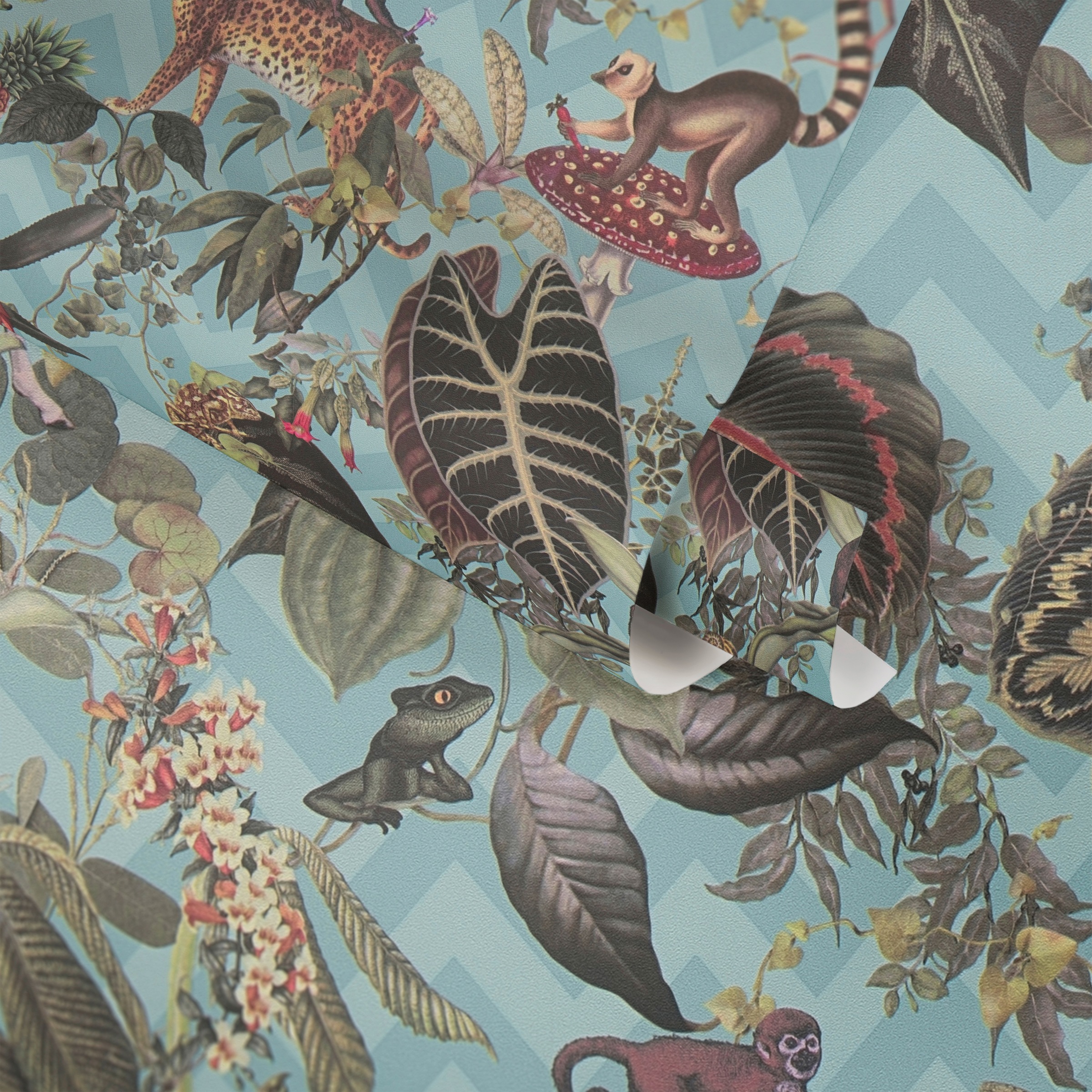 METROPOLIS BY MICHALSKY LIVING Vliestapete »Change is good, Jungle Joy«, floral-botanisch-tropisch, Designertapete Tapete Dschungel Tapeten Wohnzimmer Schlafzimmer Küche
