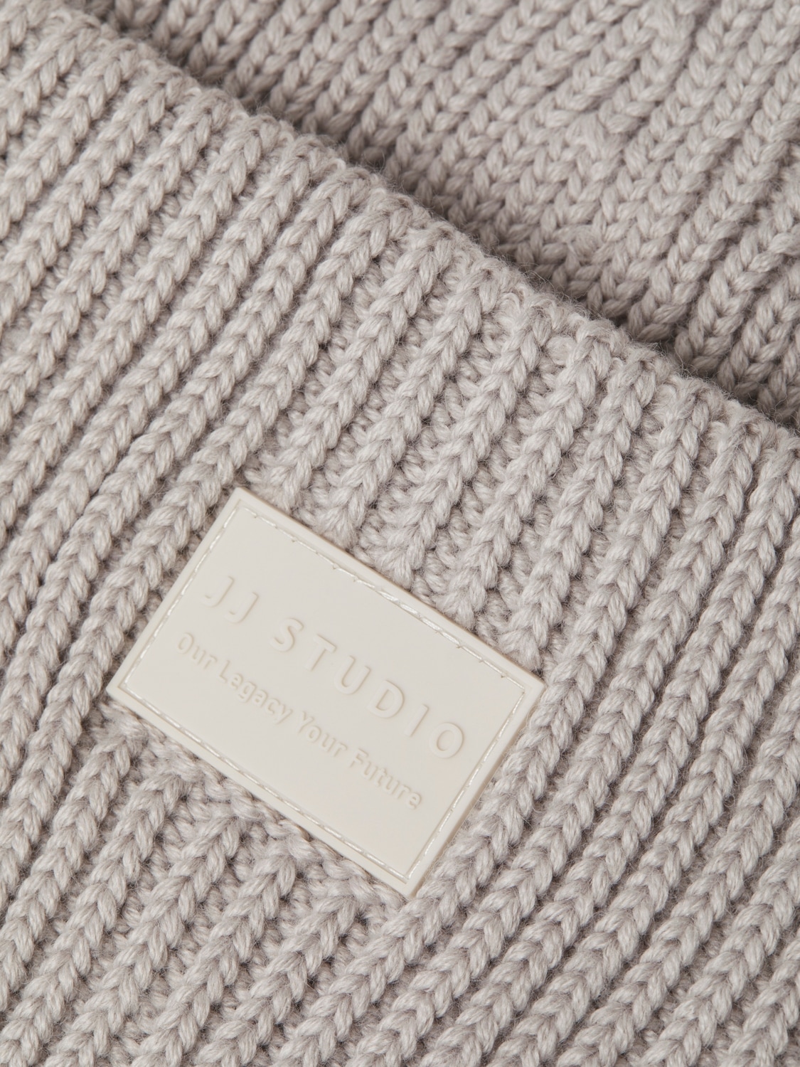 Jack & Jones Beanie »JACHAKKAI – Strickmütze mit hohem Baumwollanteil, Rippenoptik« unifarben, modisch, , Strick