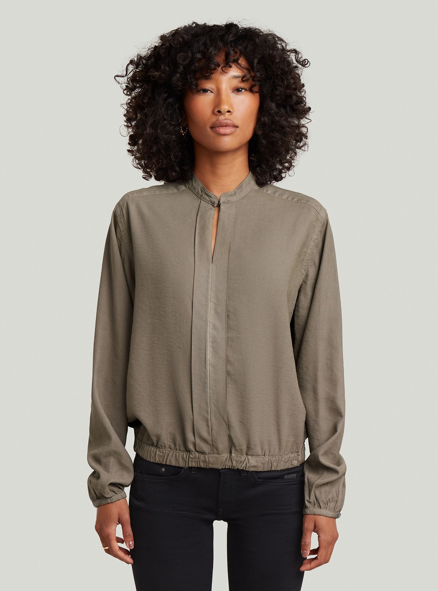 G-STAR "Stand Up Collar Shirt"