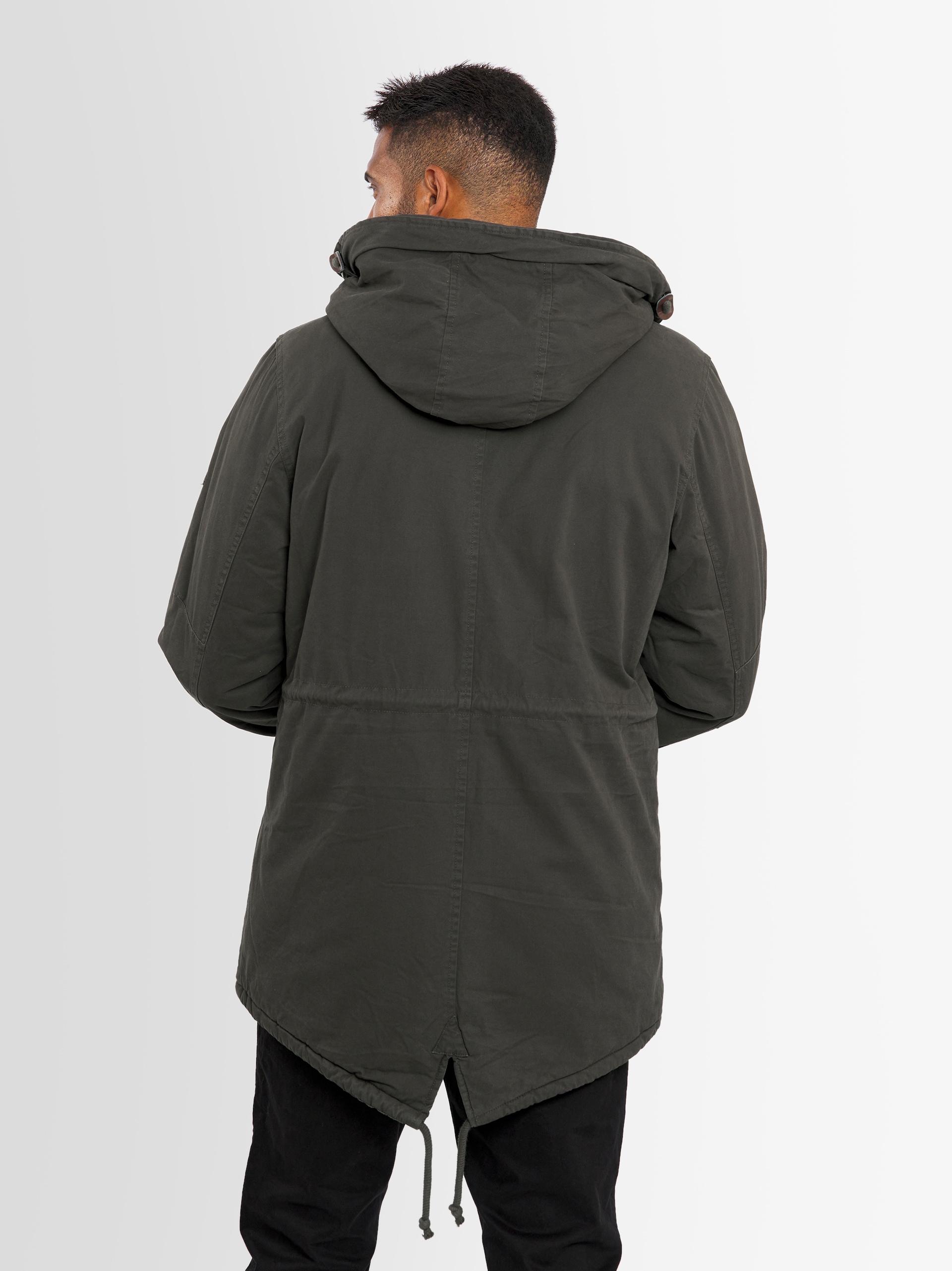 Alessandro Salvarini Winterjacke »ASMauro«, mit warmem Teddyfell