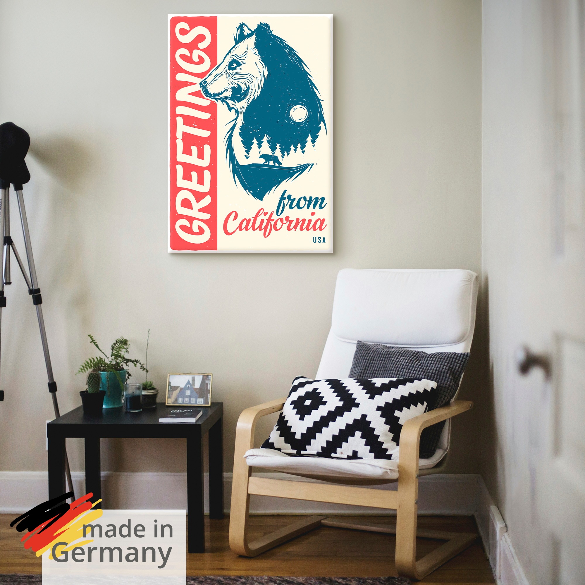 Artland Wandbild "Kalifornien" 1 Stk. tlg. als Alubild, Leinwandbild, Poster, Wandaufkleber in verschied. Größen