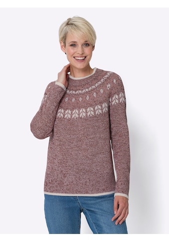 Norwegerpullover »Langarm-Pullover«