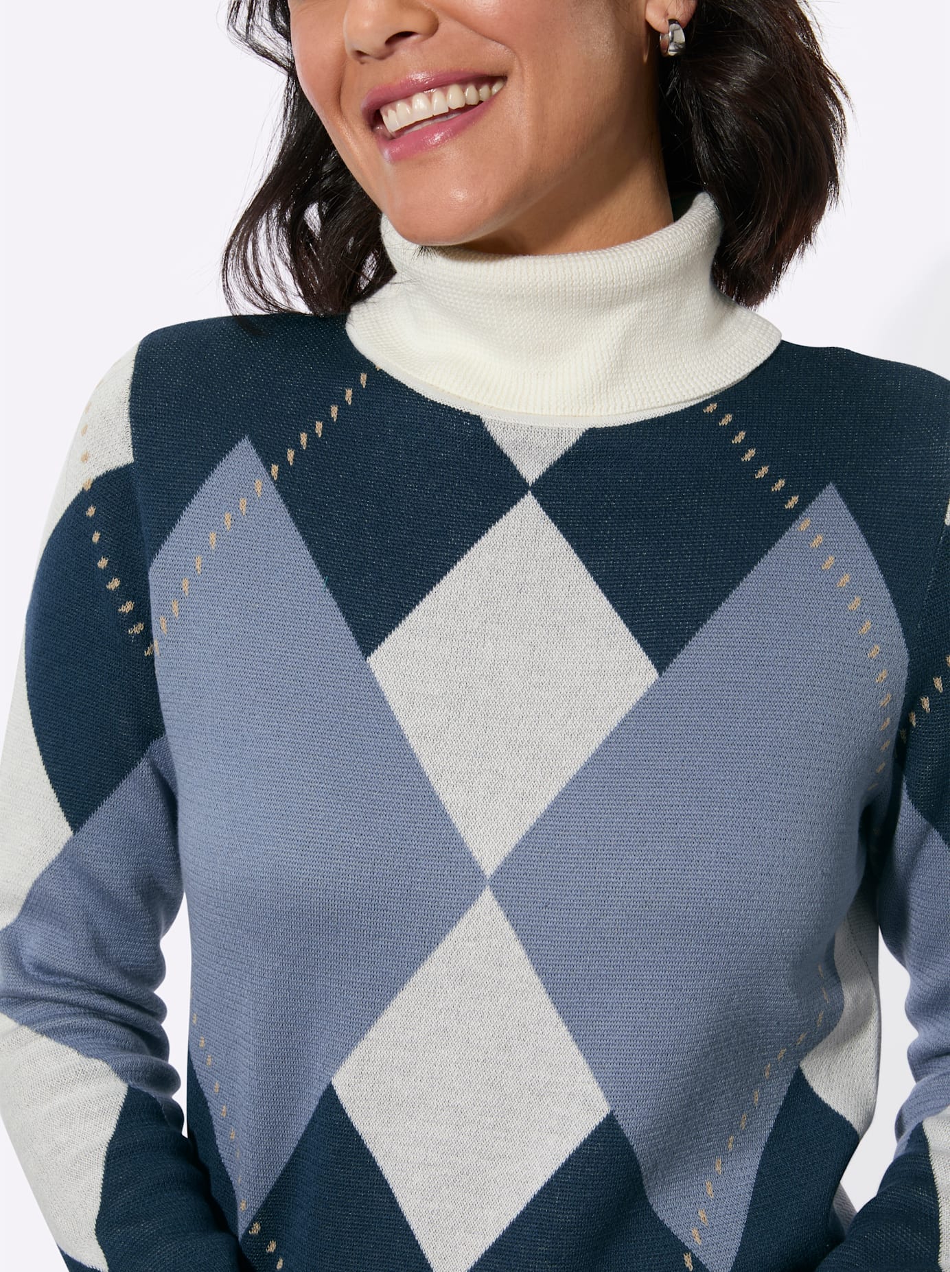 Casual Looks Rollkragenpullover »Rollkragen-Pullover«