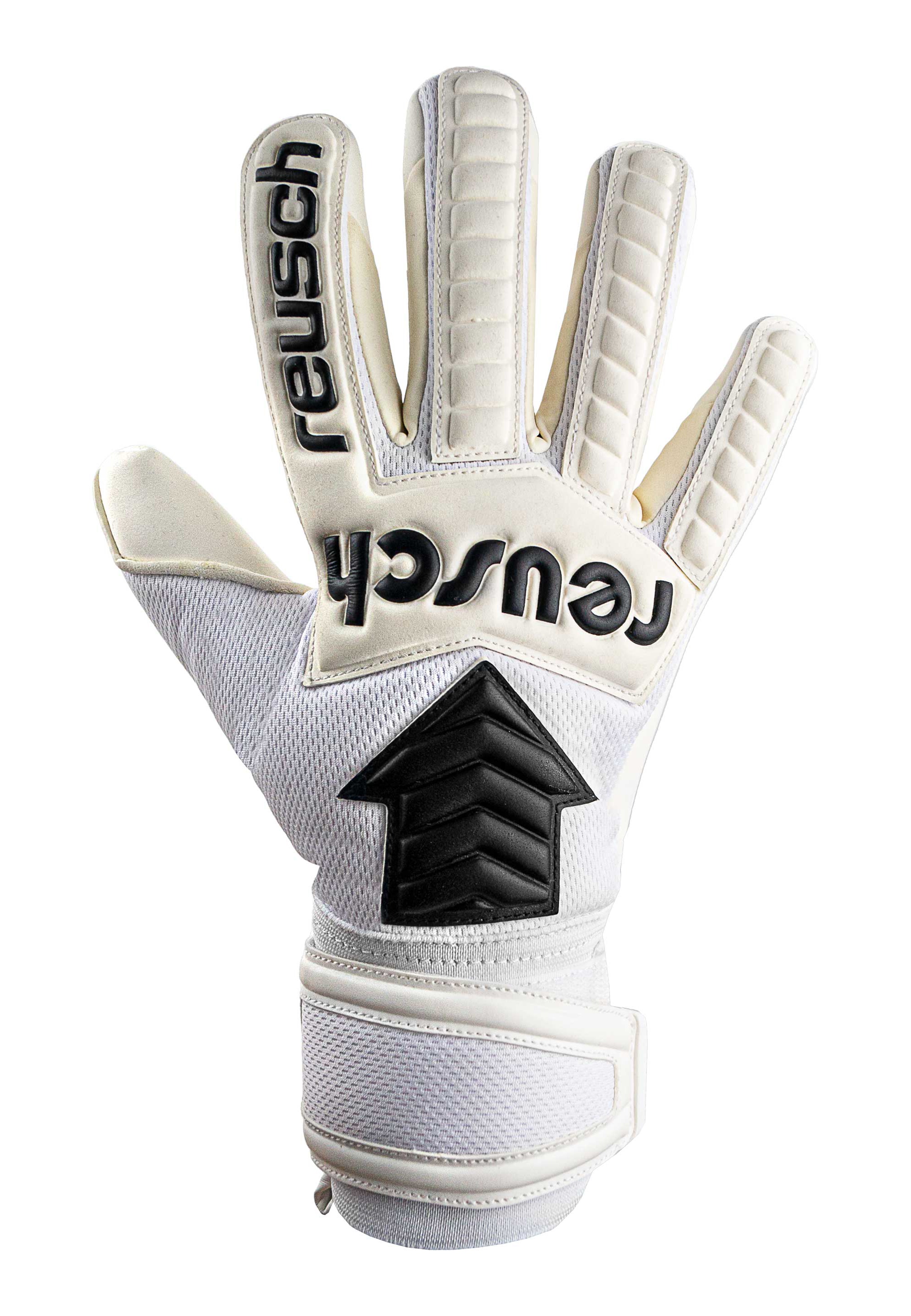 Reusch Torwarthandschuhe »Legacy Arrow Silver«, mit praktischer Aufpralldämpfung