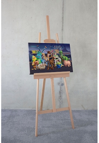 Leinwandbild »Keilrahmenbild - Toy Story The Greatest Team - Größe 40 x 60 cm«,...