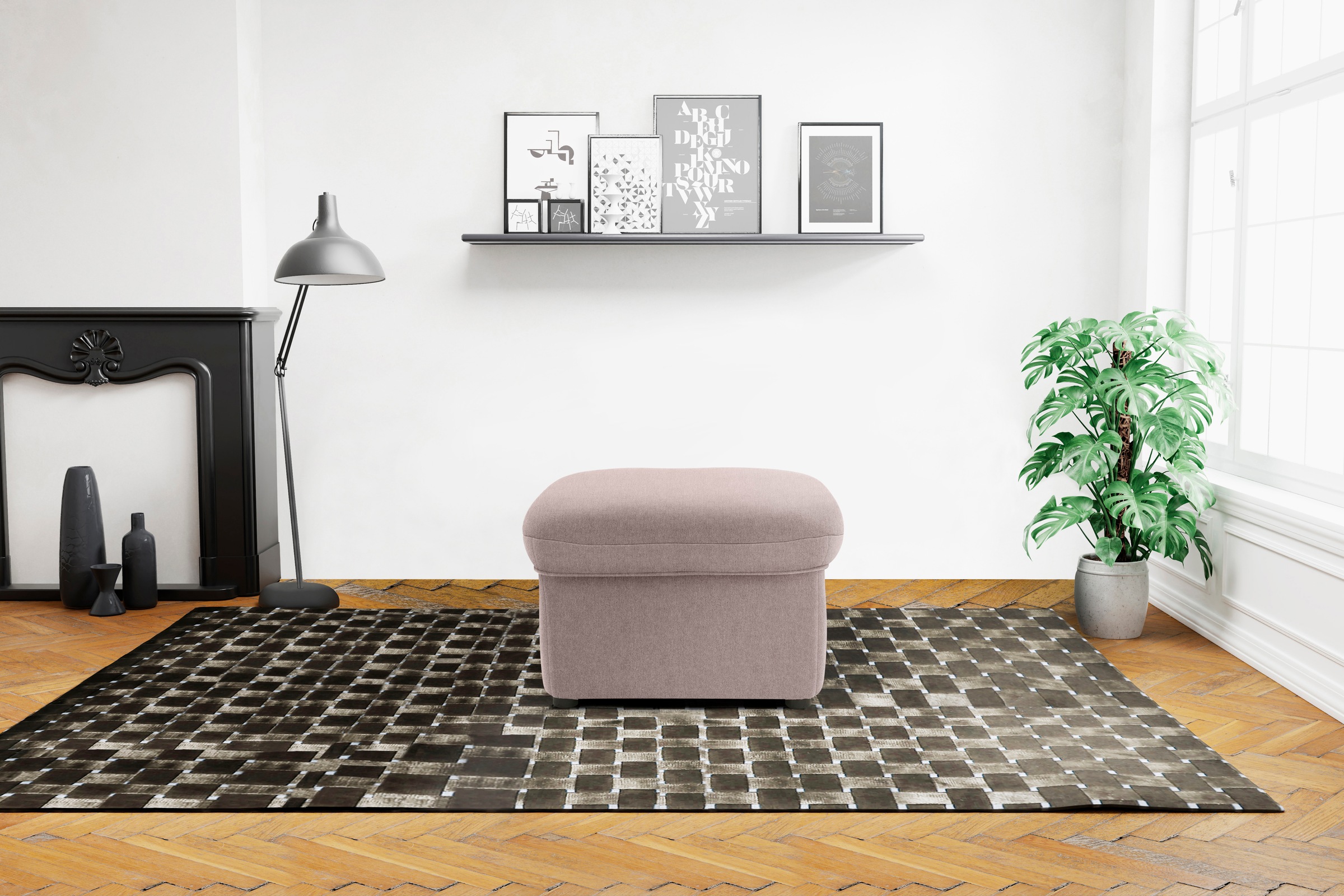 DOMO collection Hocker »Faenza«, DOMO collection Hocker, in großer Farbvielfalt