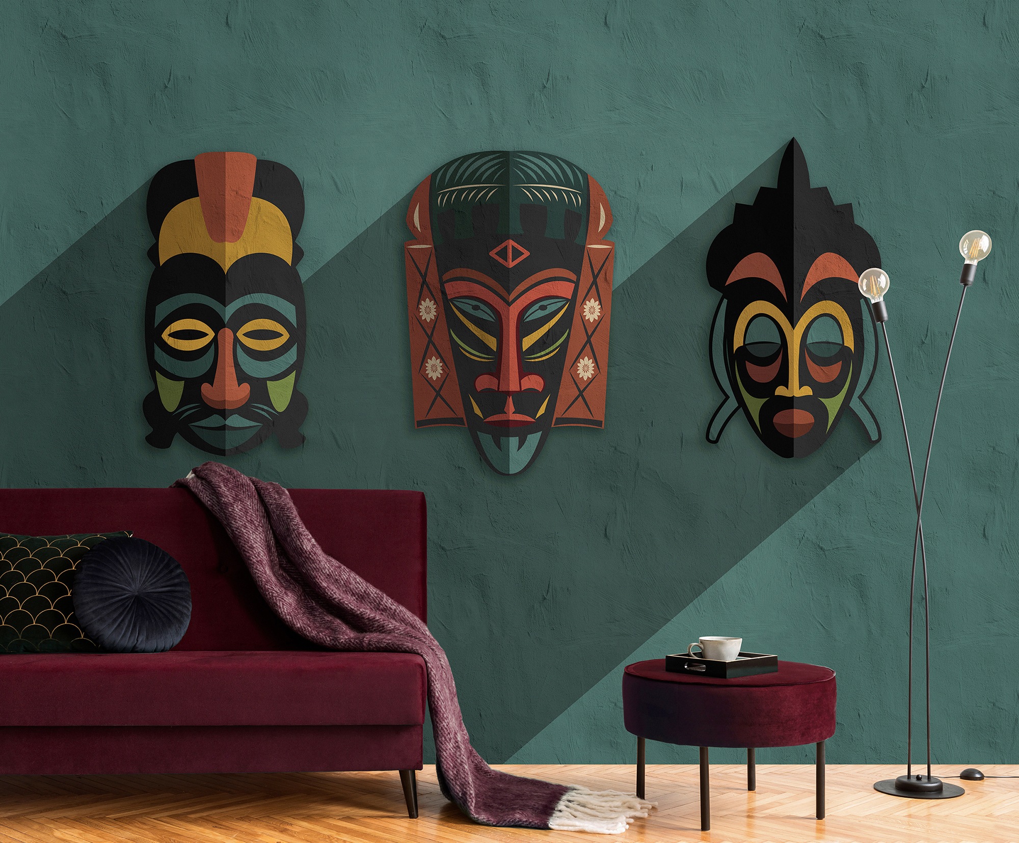 living walls Fototapete »Walls by Patel Zulu«, Vlies, Wand