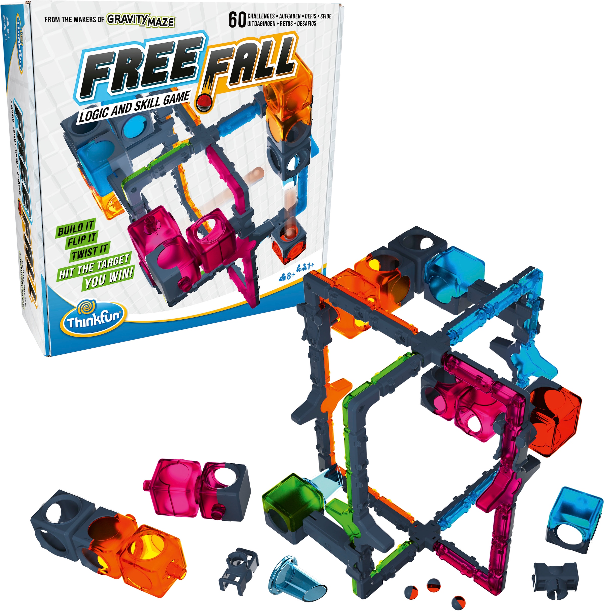 Thinkfun® Spiel »Free Fall«, FSC®- schützt Wald - weltweit