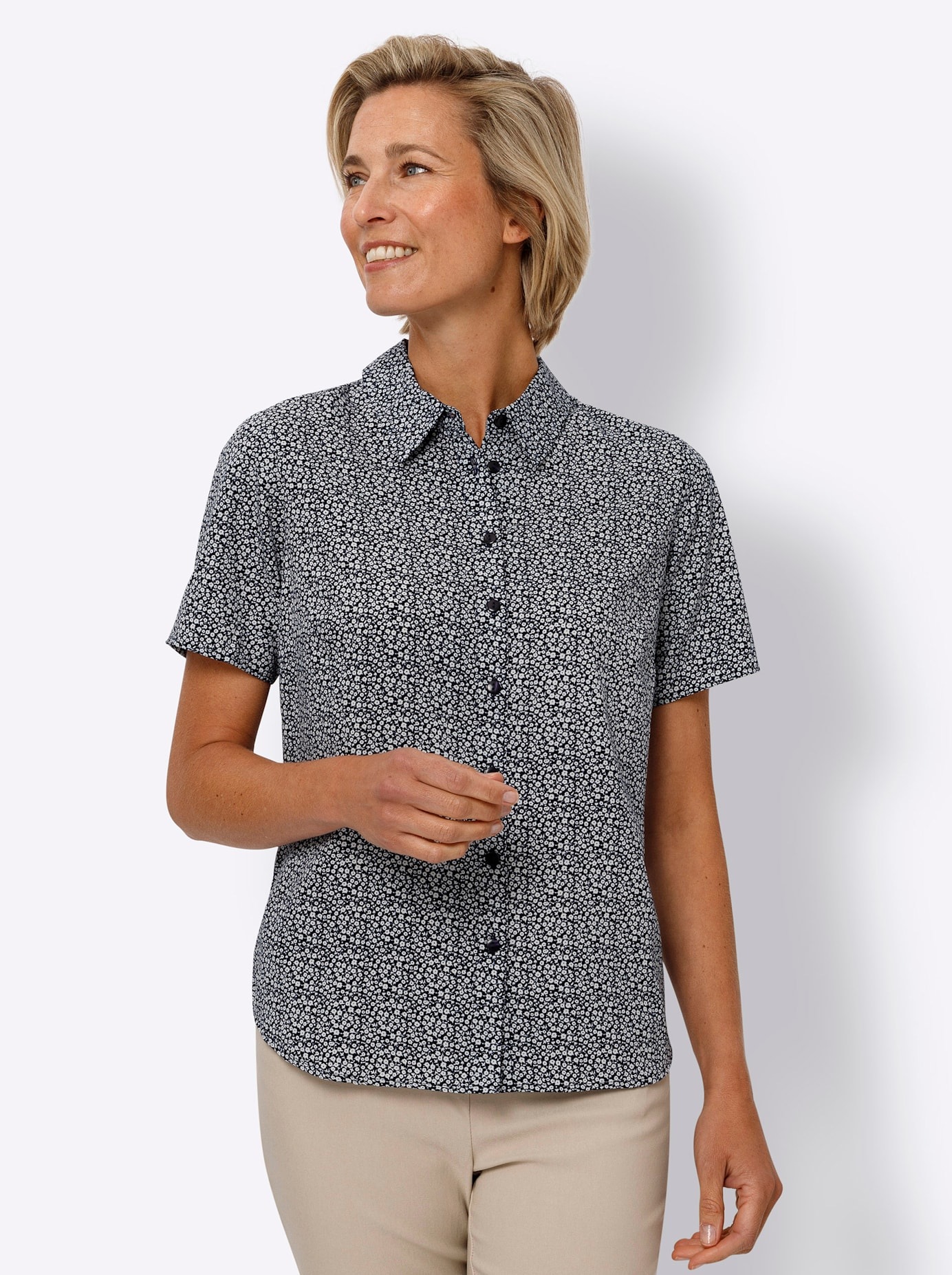 Classic Basics Kurzarmbluse günstig online kaufen