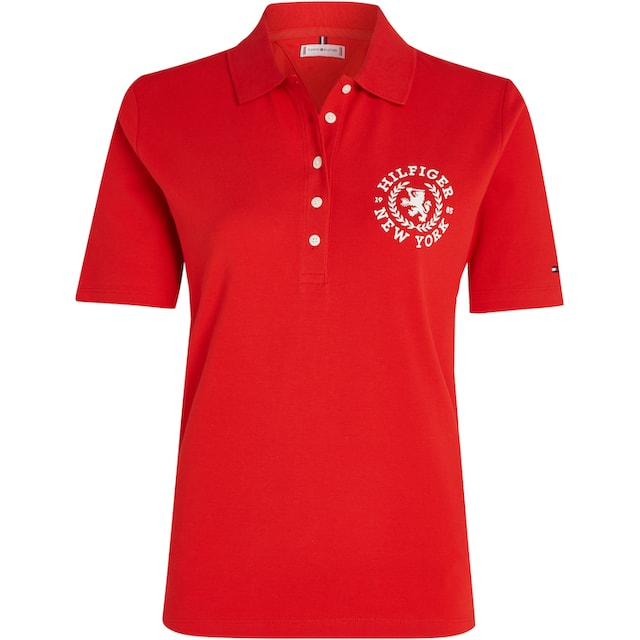 Tommy Hilfiger Poloshirt »REG CREST EMB POLO SS«, mit Logostickerei für  kaufen | BAUR