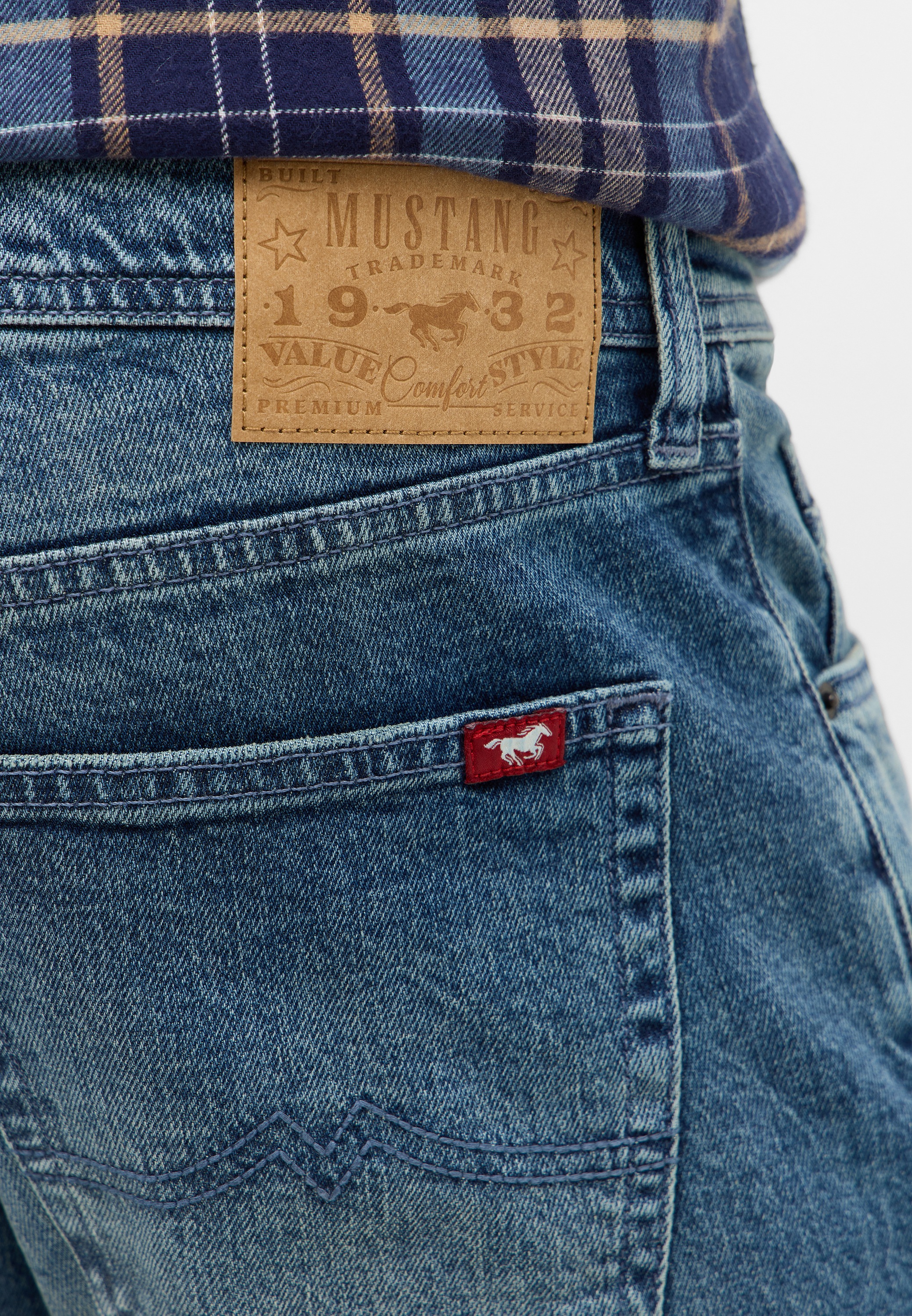 MUSTANG Straight-Jeans "Herren Style Denver Straight" günstig online kaufen