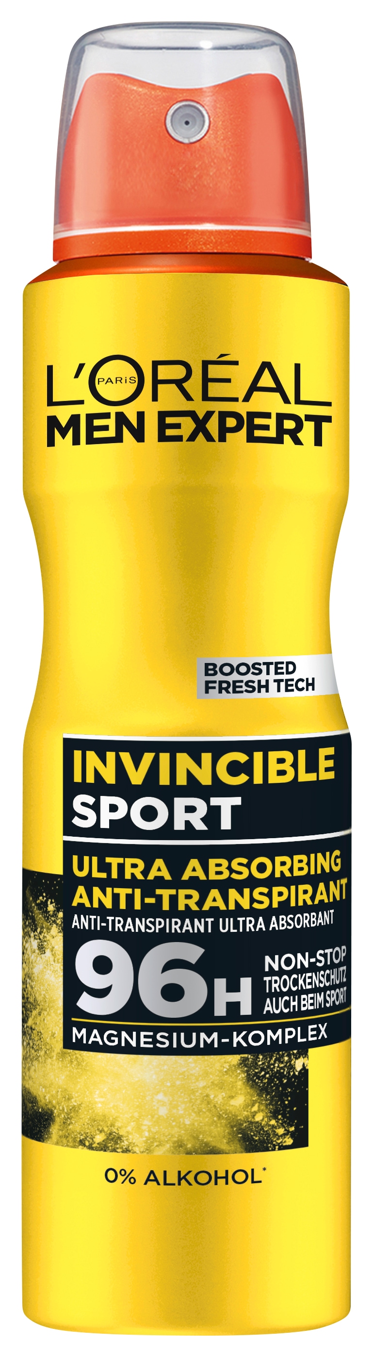 L'ORÉAL PARIS MEN EXPERT Deo-Spray »Deo Spray Invincible Sport« mit hoher Zuverlässigkeit
