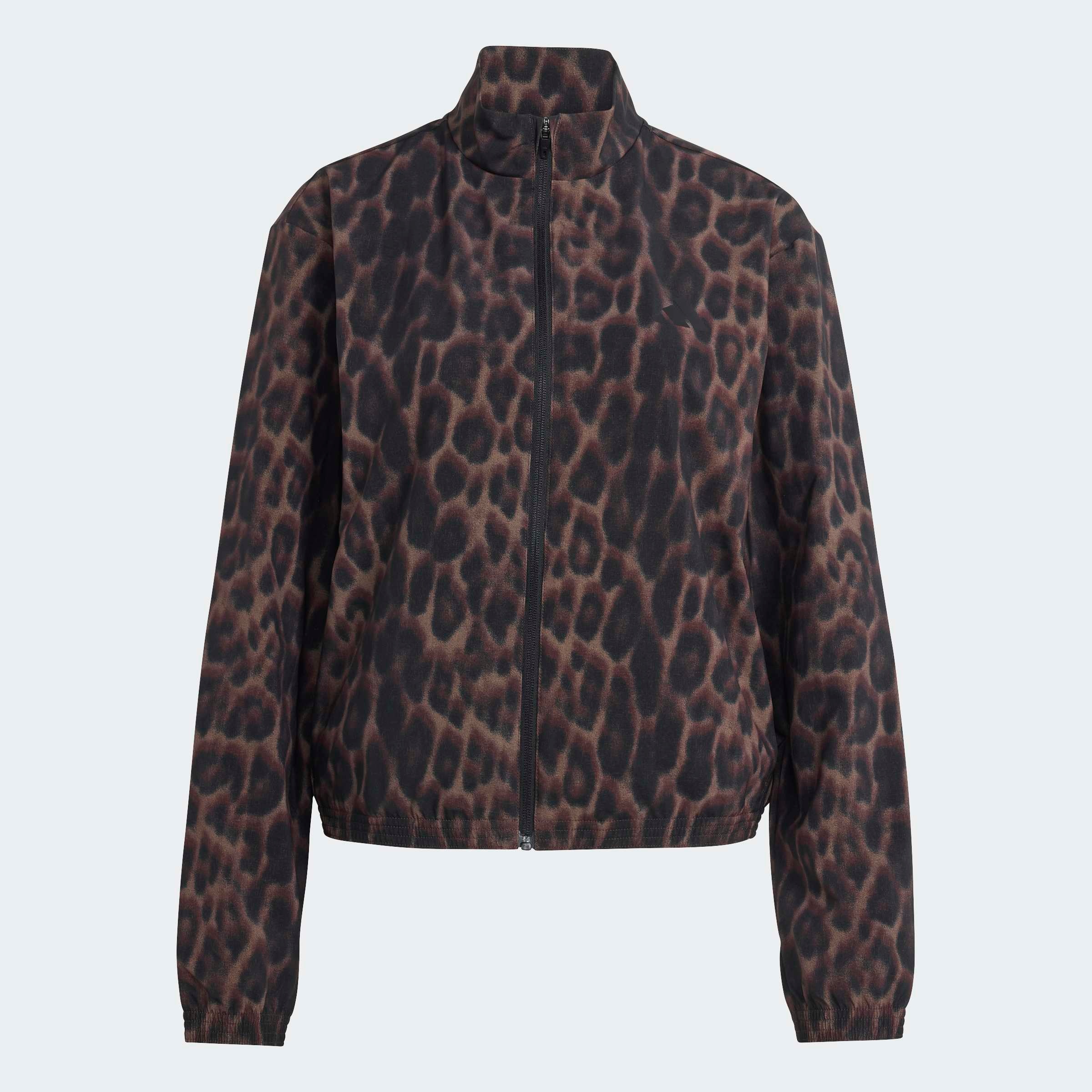adidas Performance Rollkragenpullover »WORKOUT ESSENTIALS LEOPARD WOVEN« 1