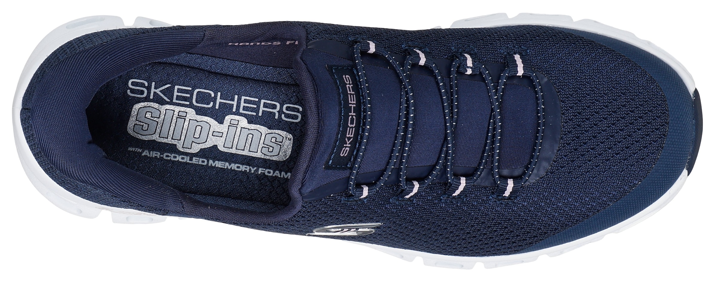 Skechers Slip-On Sneaker »GLIDE-STEP-PURSUIT«, Freizeitschuh mit elastischem Einstieg