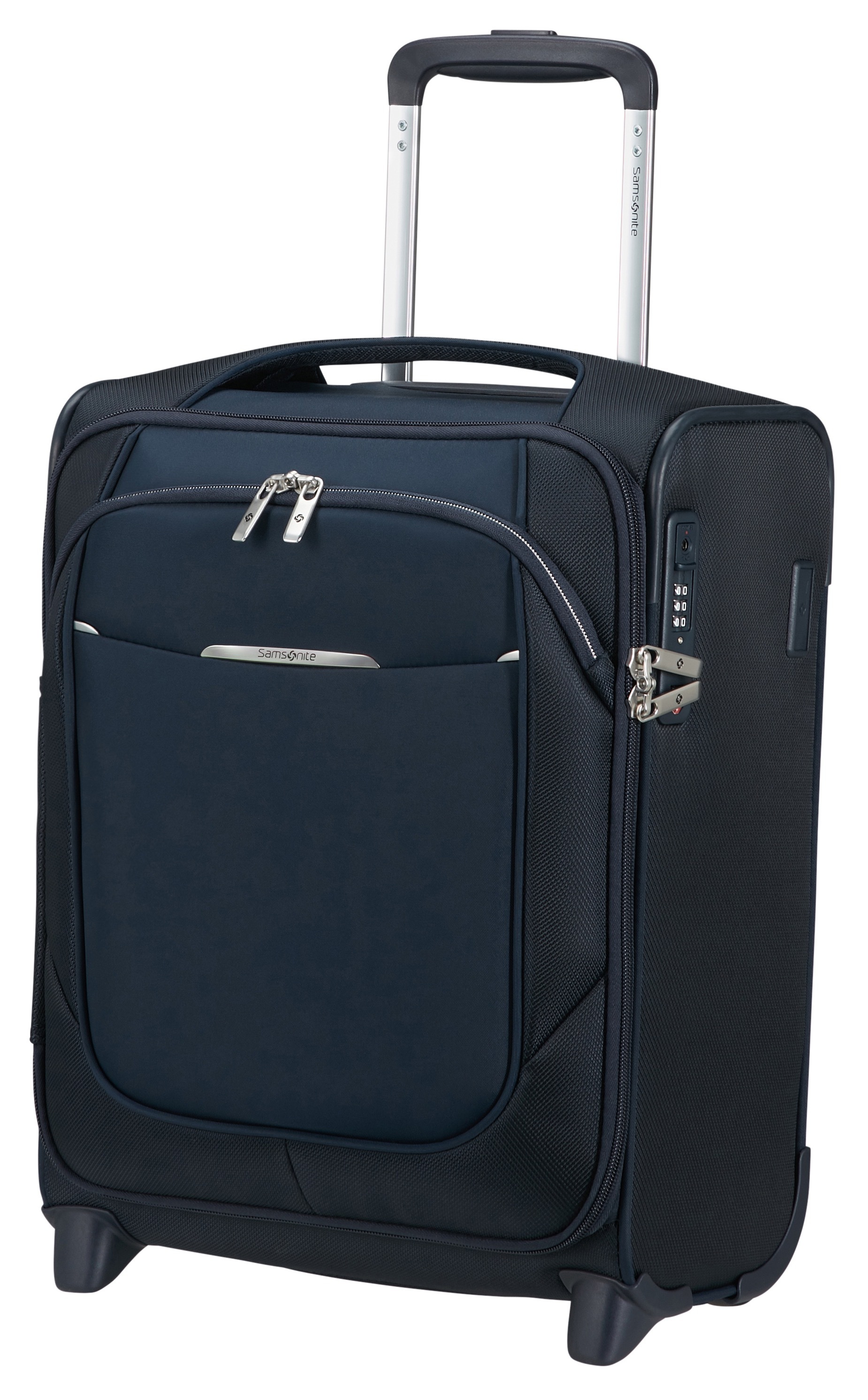 Samsonite Weichgepäck-Trolley »RE-LITE, 45 cm«, (Set, 2 St., mit Packwürfel), 2 Rollen, Underseater Handgepäck TSA-Schloss Reisekoffer Laptopfach