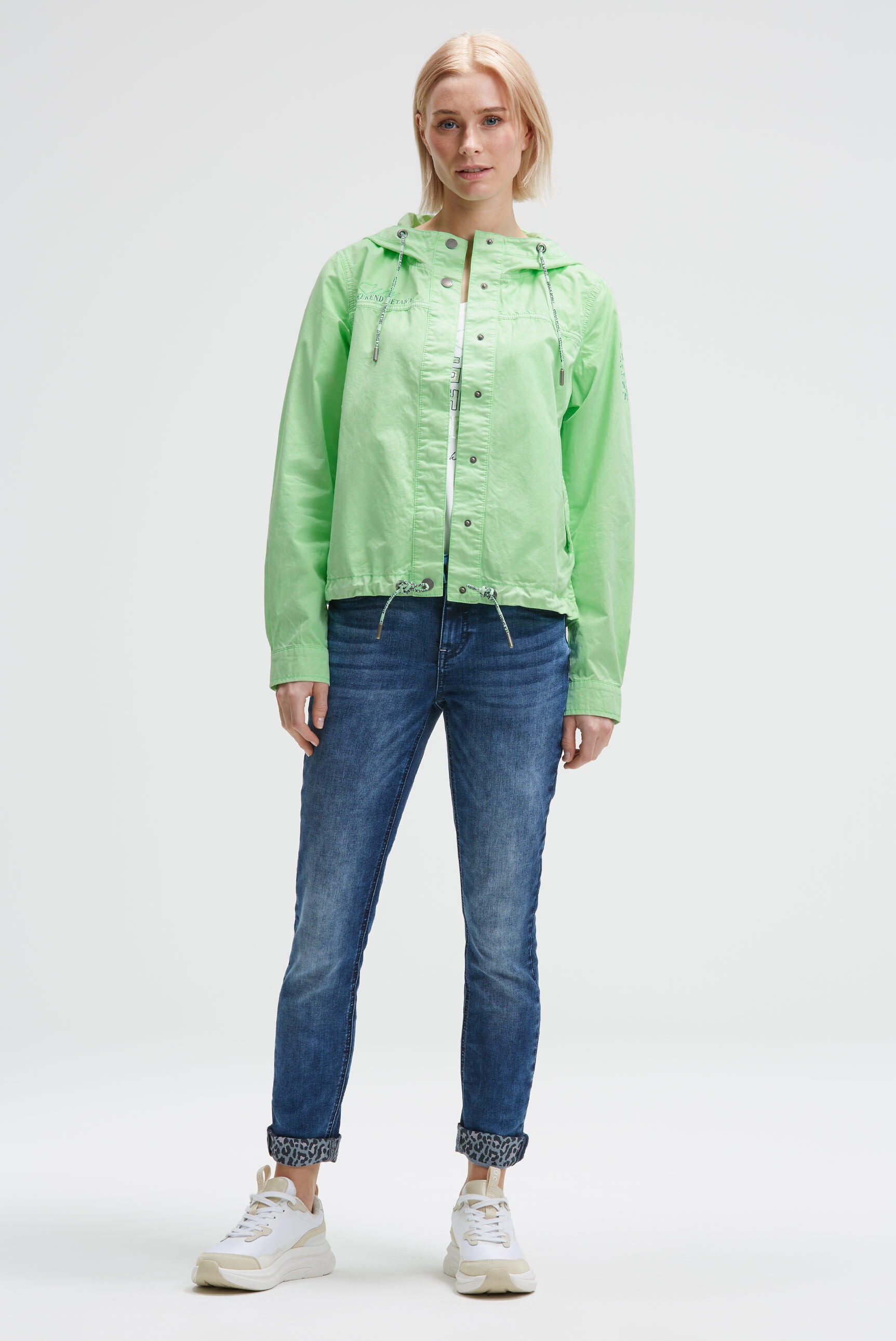 SOCCX Outdoorjacke mit Kapuze