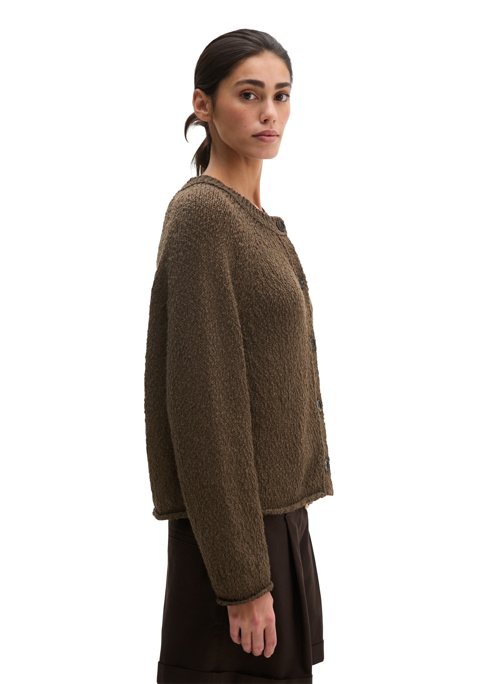 Marc OPolo Cardigan "aus Heavy Cotton Slub-Garn" günstig online kaufen