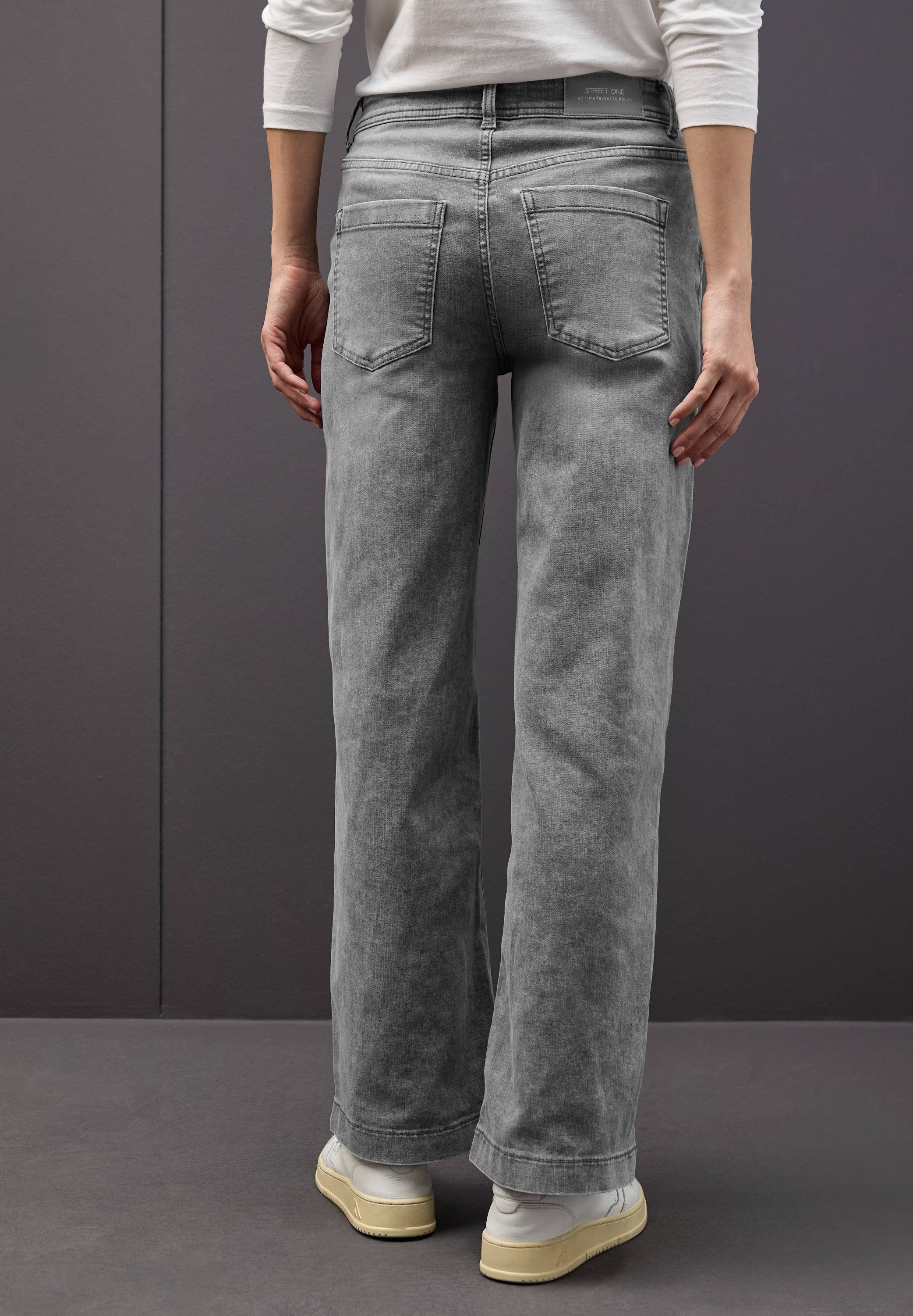 STREET ONE Weite Jeans, im Five-Pocket Style