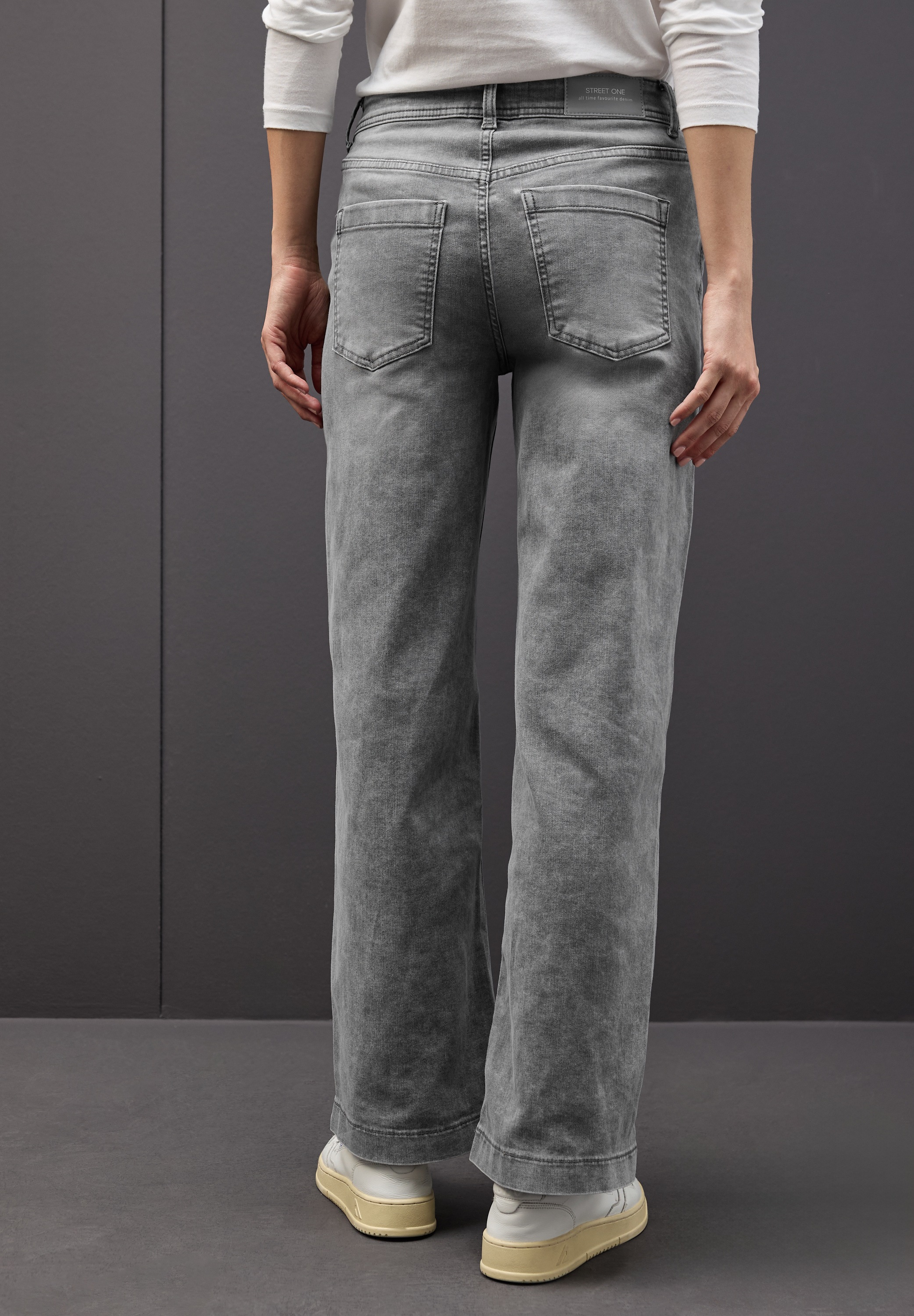 STREET ONE Weite Jeans, im Five-Pocket Style günstig online kaufen
