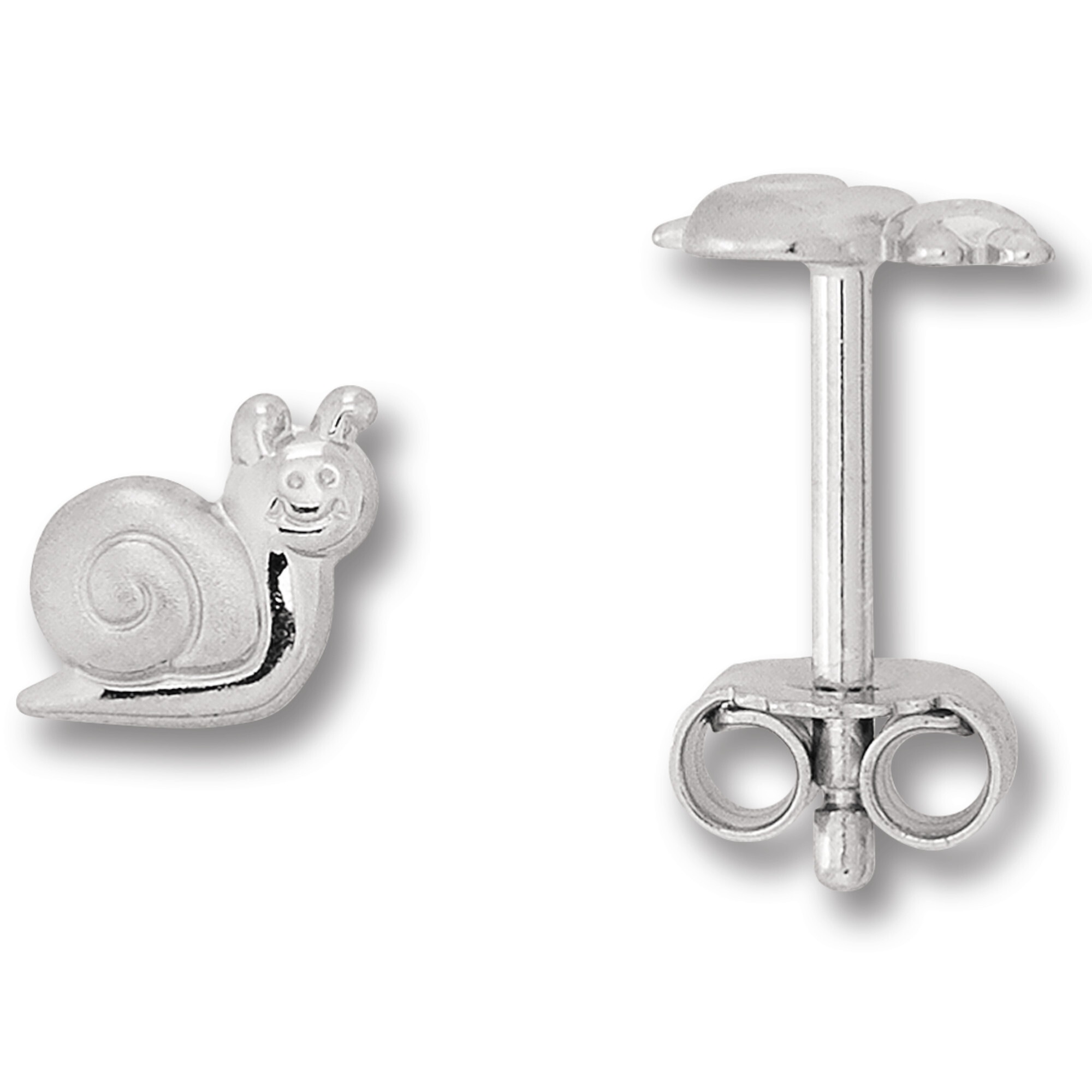 Paar Ohrhänger ONE ELEMENT "Schnecke Ohrringe Ohrstecker aus 925 Silber", silber, Ohrringe, Mädchen, Kinder, Silber 925 (Sterlingsilber), Ausdruck von Individualität – dezent, bedeutungsvoll, nah am Herzen