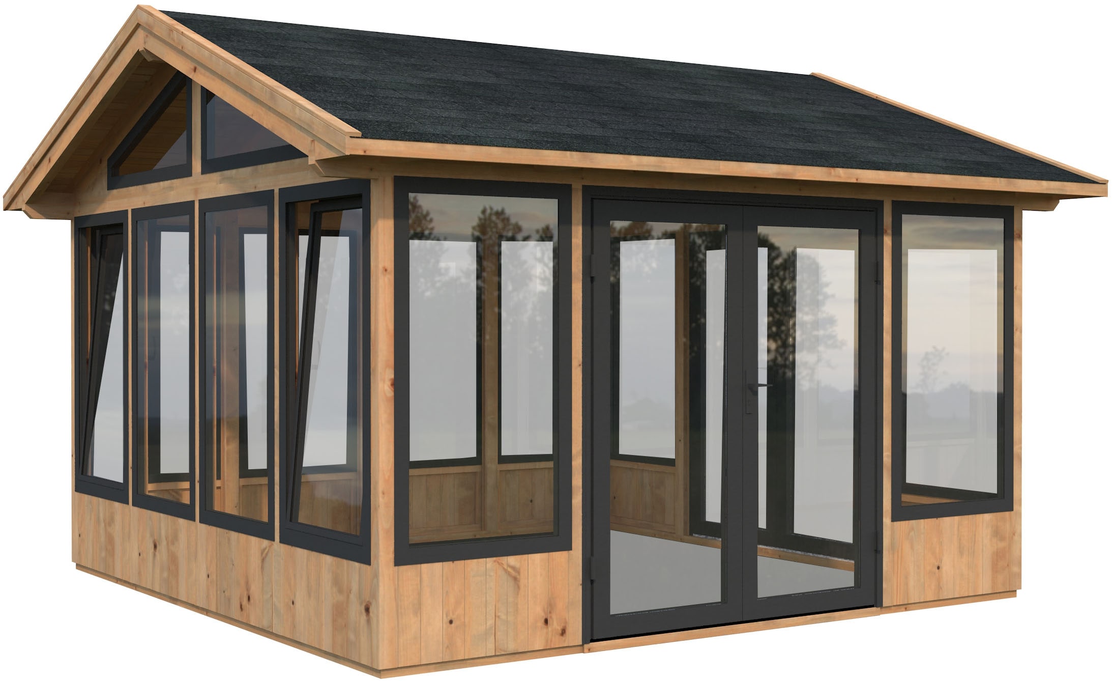 Palmako Holzpavillon "Isabella" BxTxH: 465x465x315 cm