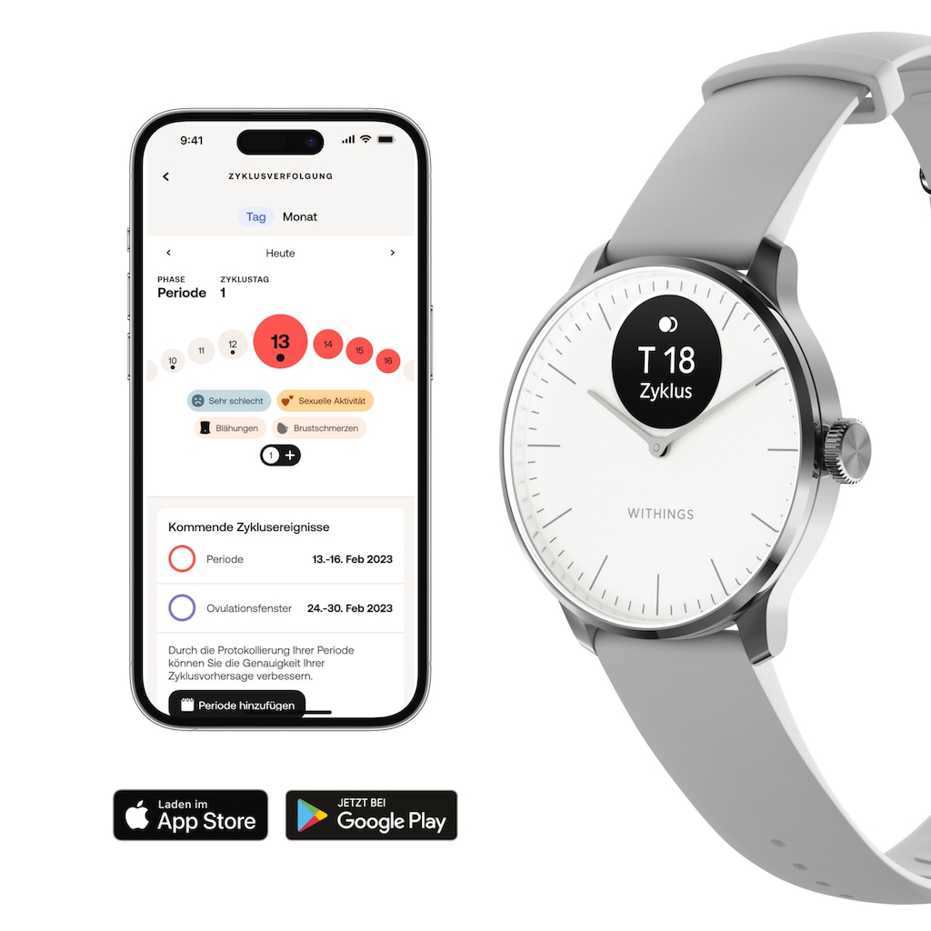 Withings Smartwatch »ScanWatch Light«